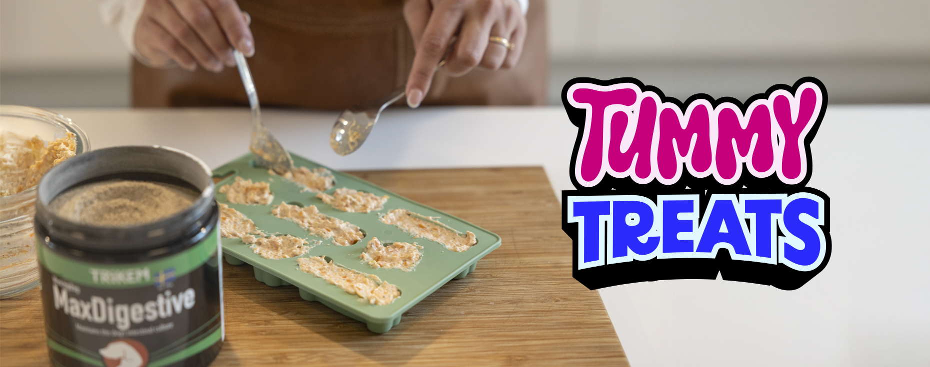 Tummy Treats DIY hundegodis med probiotika for