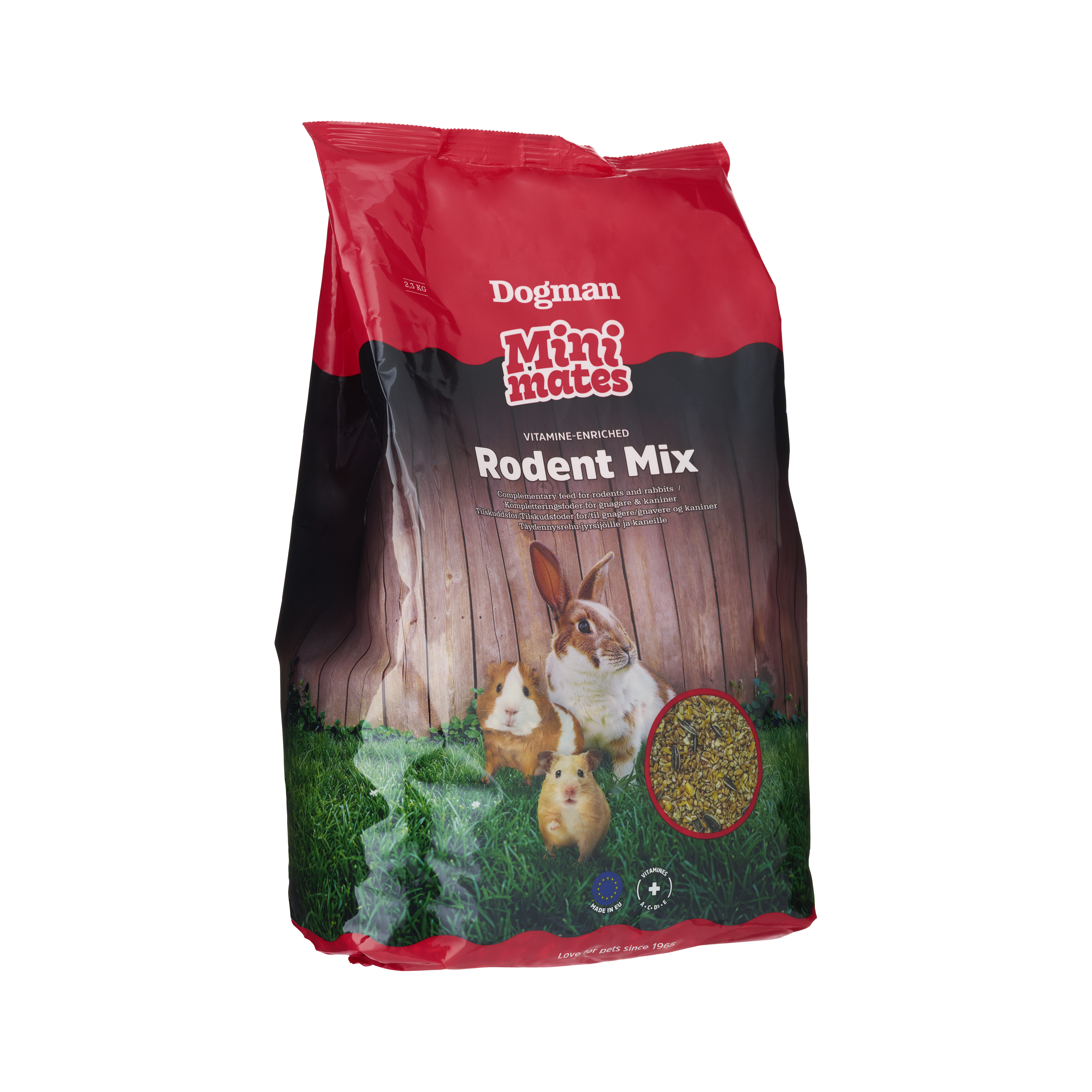Mini Mates Fullkostblandning Smådjur 2,3kg