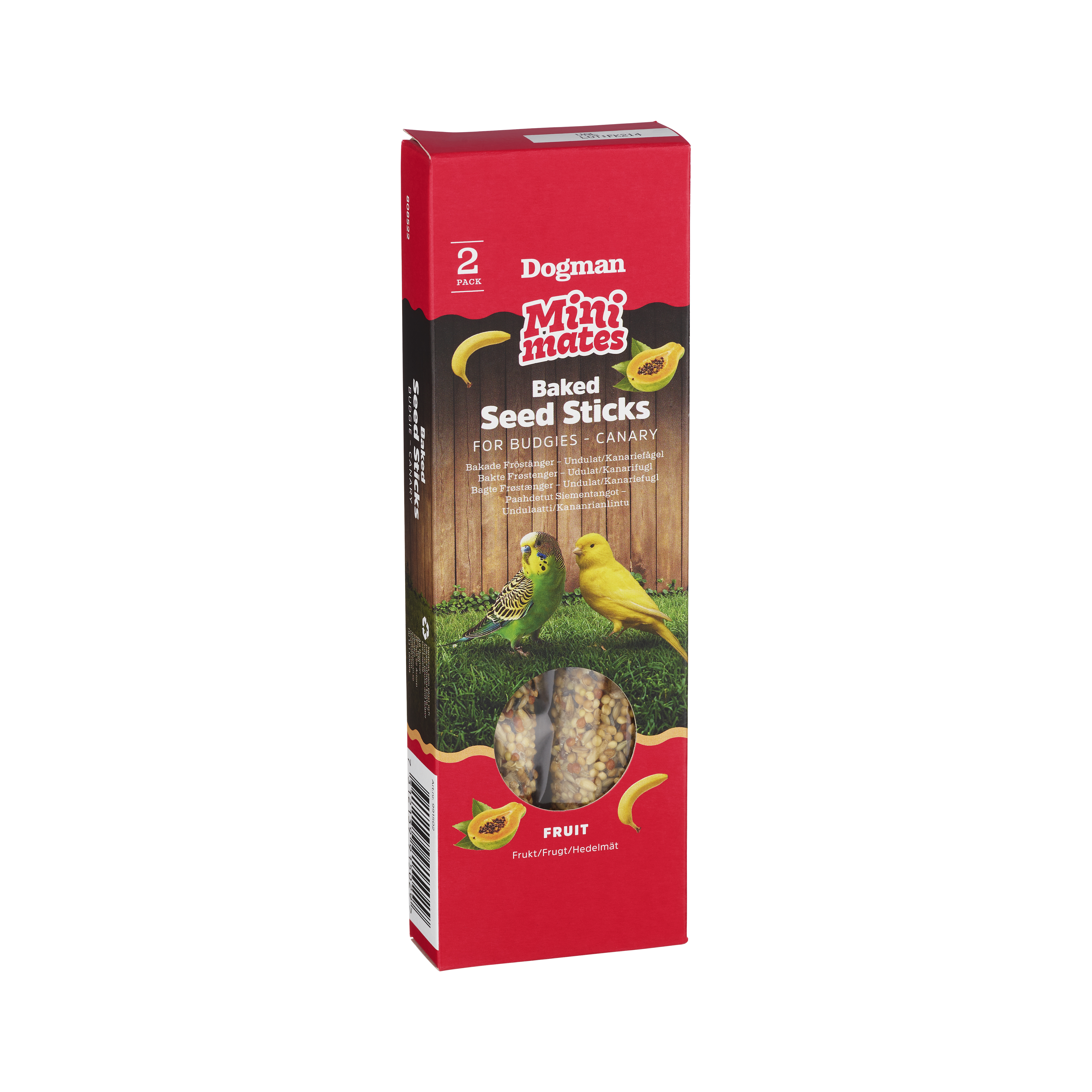 Mini Mates Fr&ouml;st&auml;nger Undulat Kanarie 2p 60g