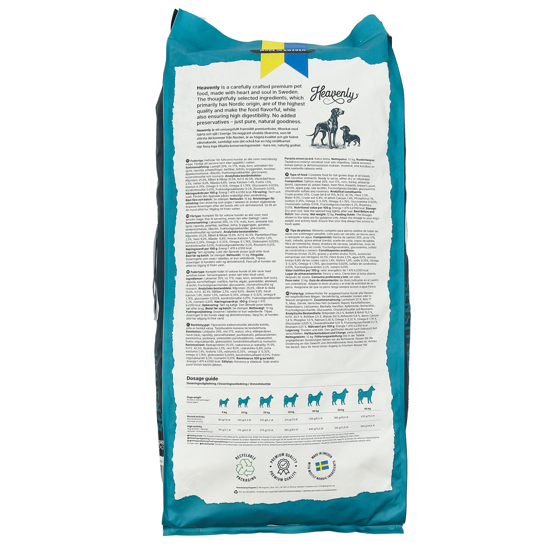 Heavenly Sensitive Dog Food