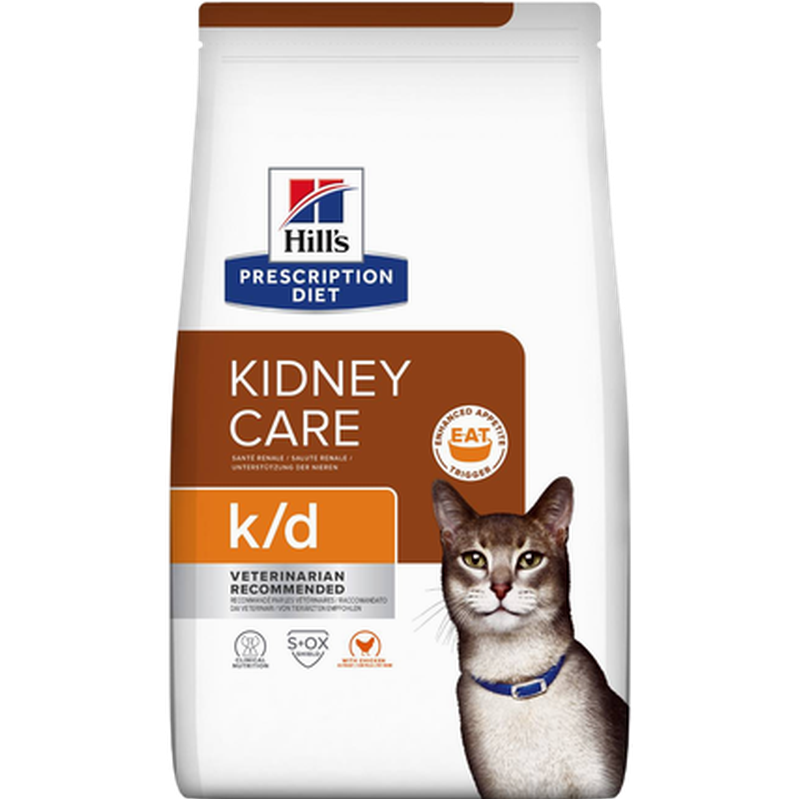 k/d Kidney Care Chicken Veterin&auml;rfoder 3kg