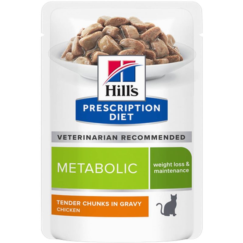 Metabolic Weight Chicken Våtfoder för katt 12x85g