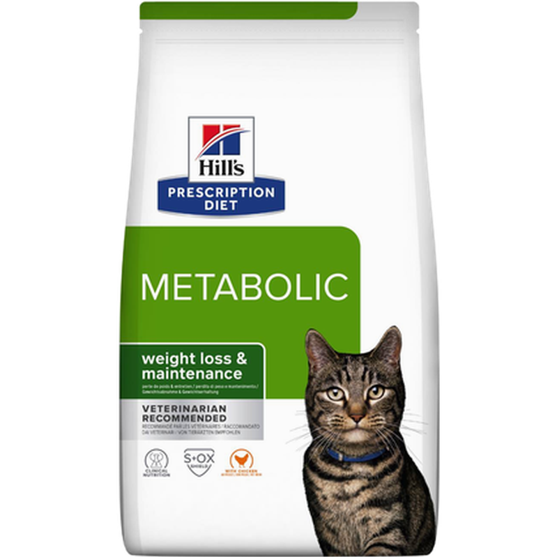Metabolic Veterin&auml;rfoder f&ouml;r katt 3kg