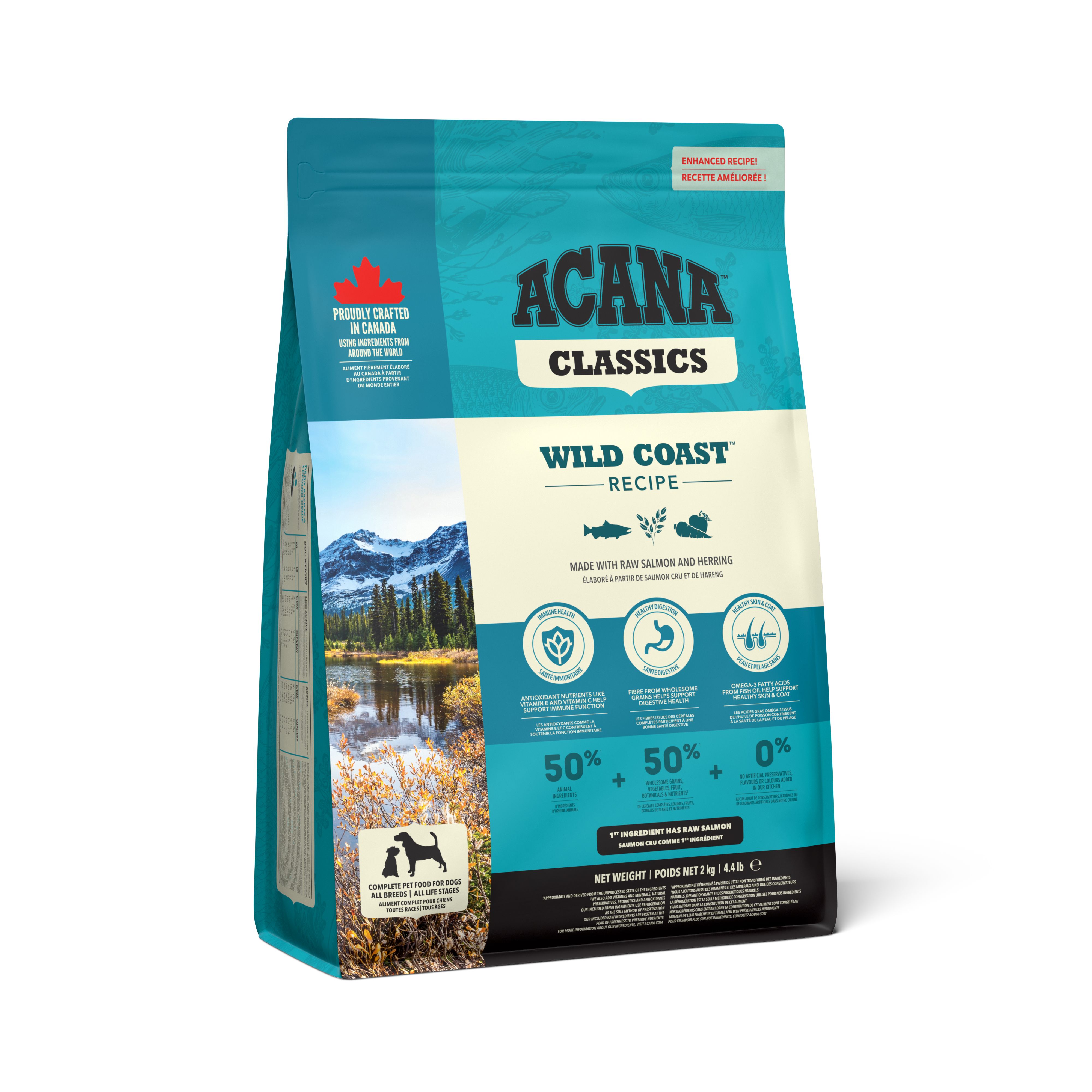 Wild Coast Recipe Torrfoder f&ouml;r hund 2kg