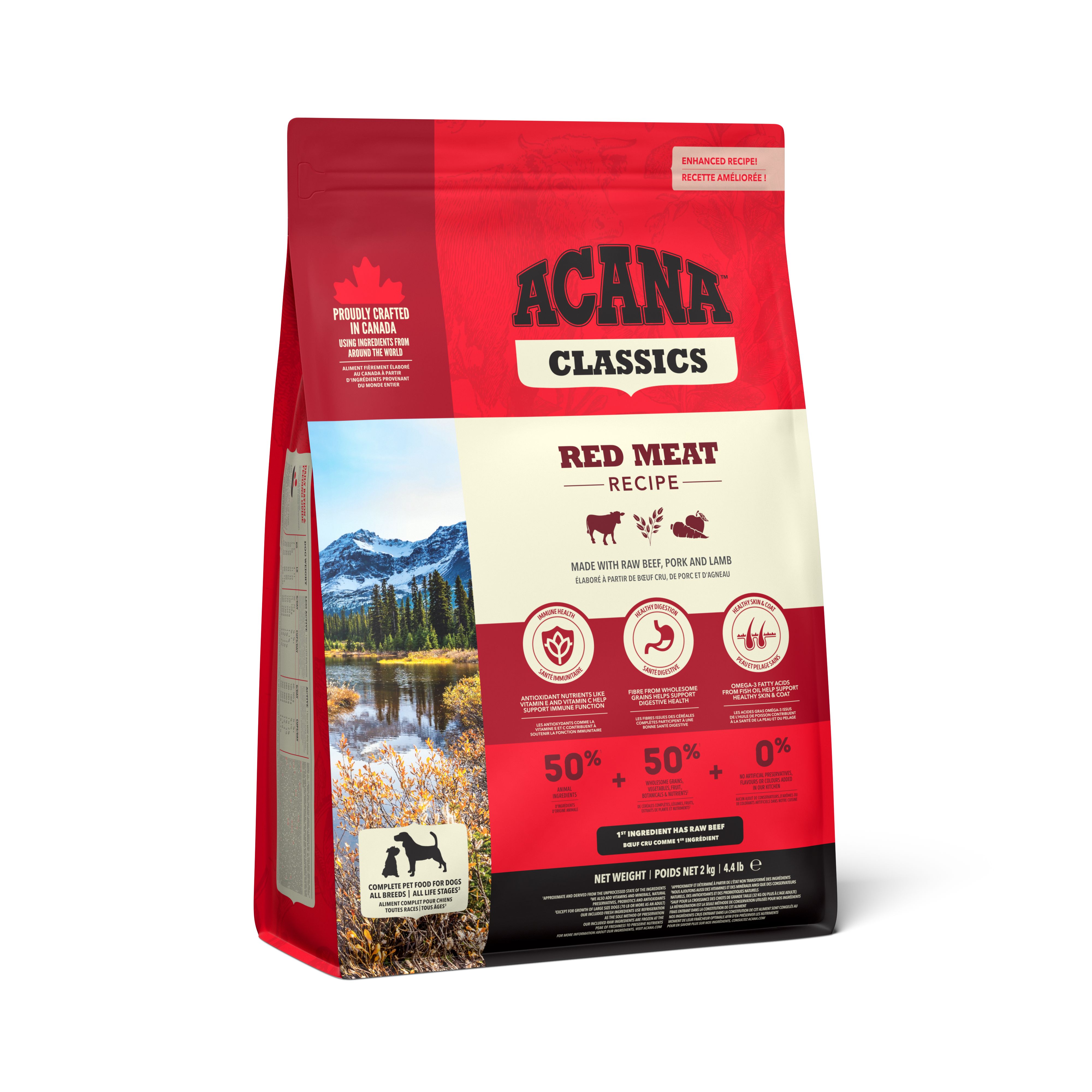 Classics Red Meat Recipe Dry Food for Dogs