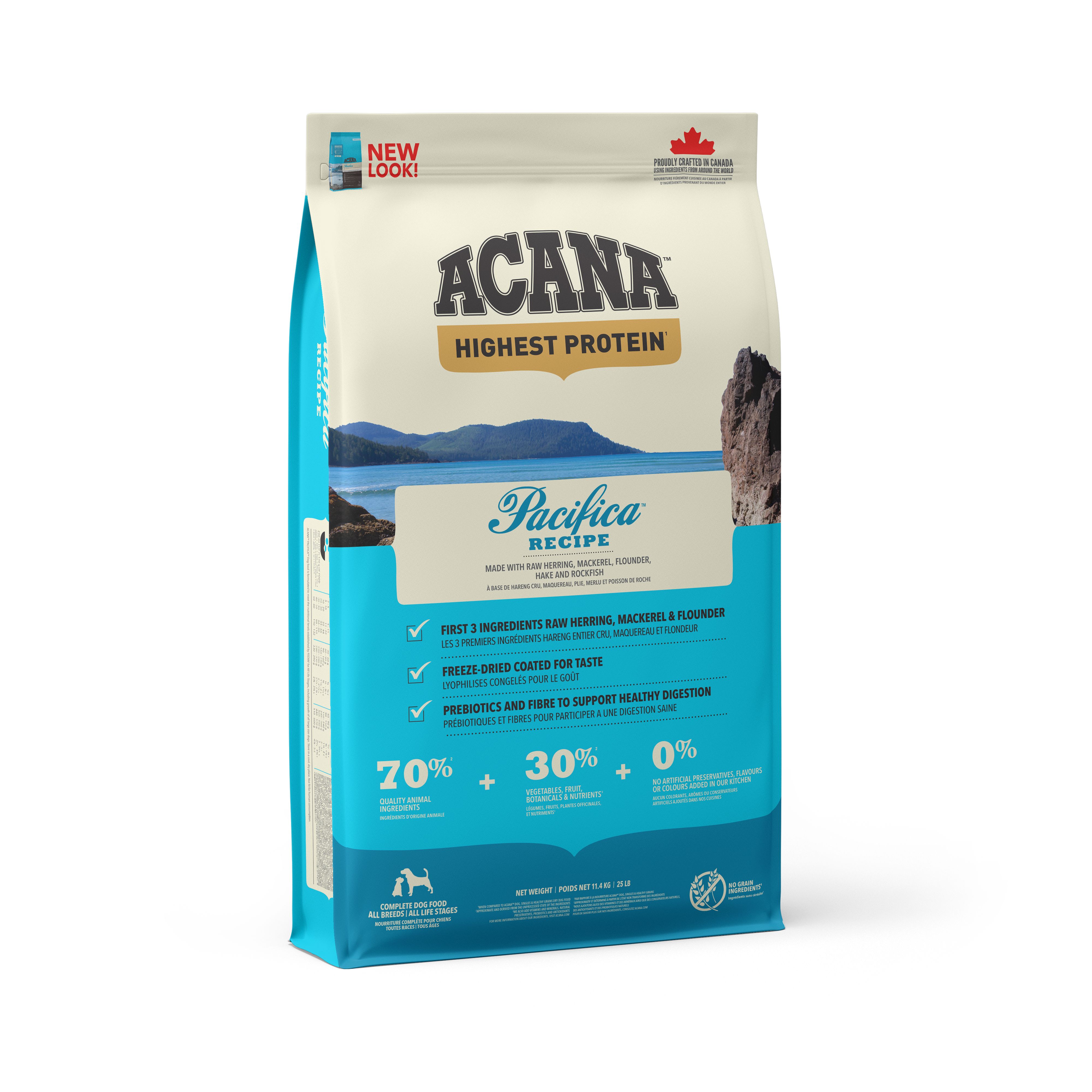 Pacifica Recipe Torrfoder f&ouml;r hund 11,4kg