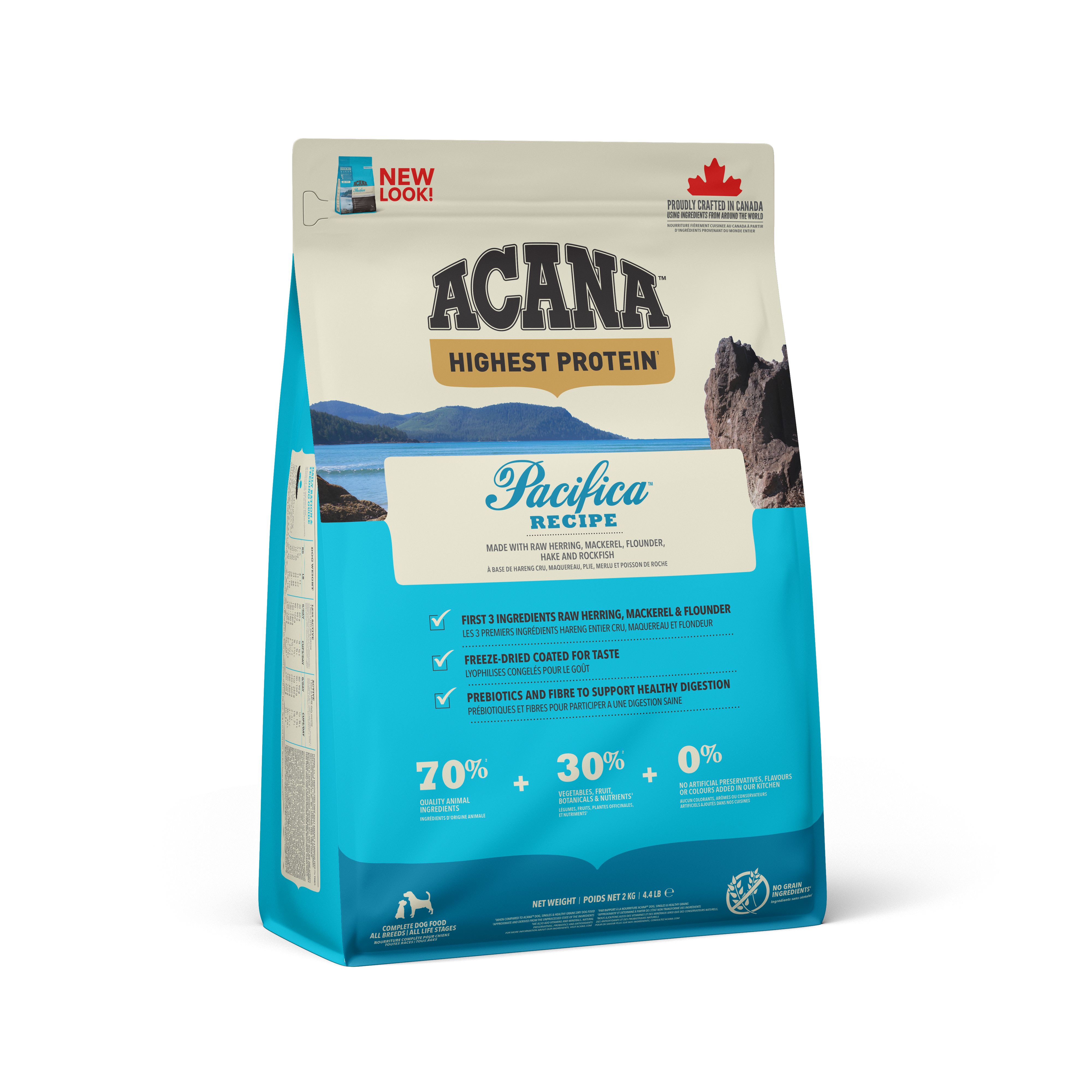 Pacifica Recipe Torrfoder för hund 2kg