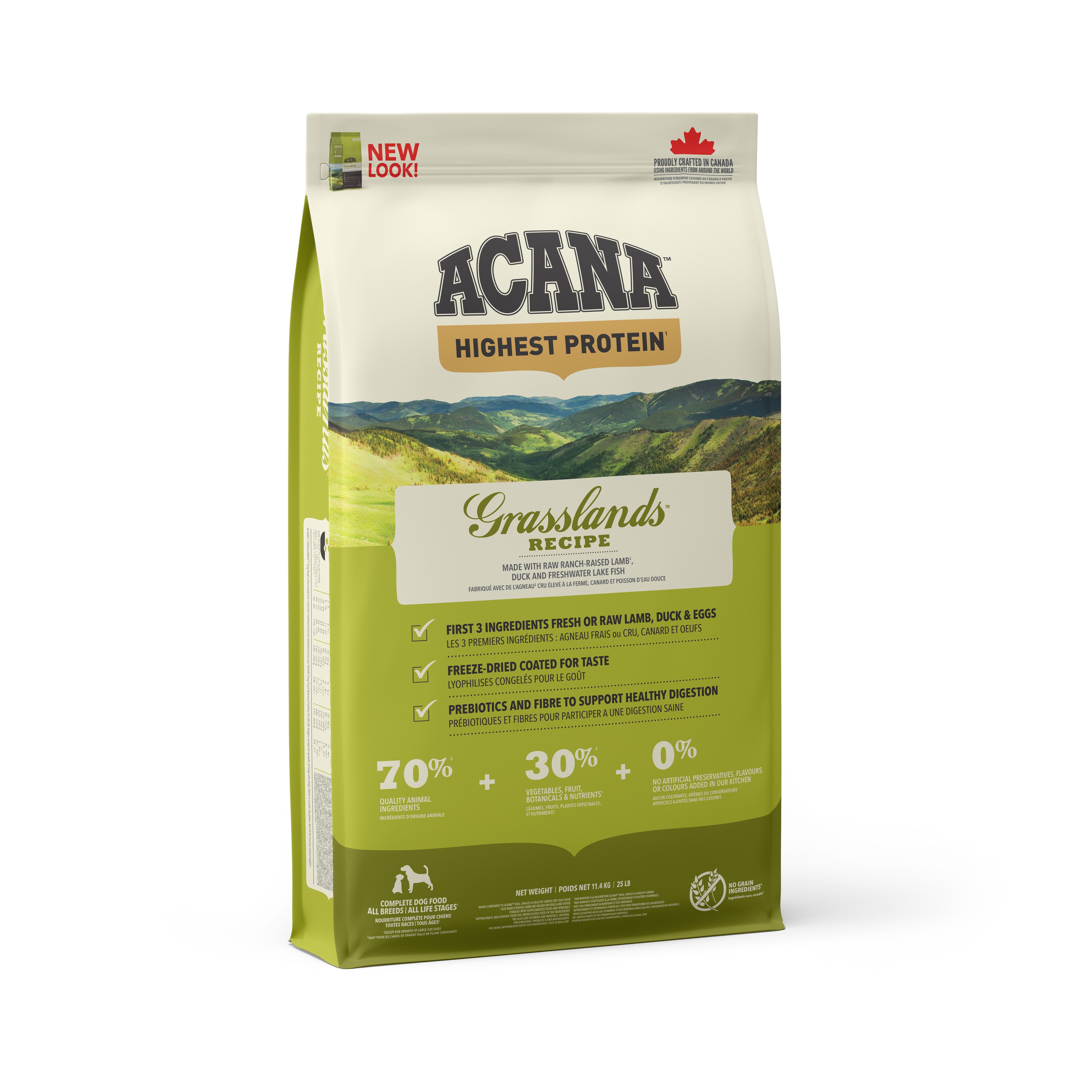 Grasslands Recipe Torrfoder f&ouml;r hund 11,4kg