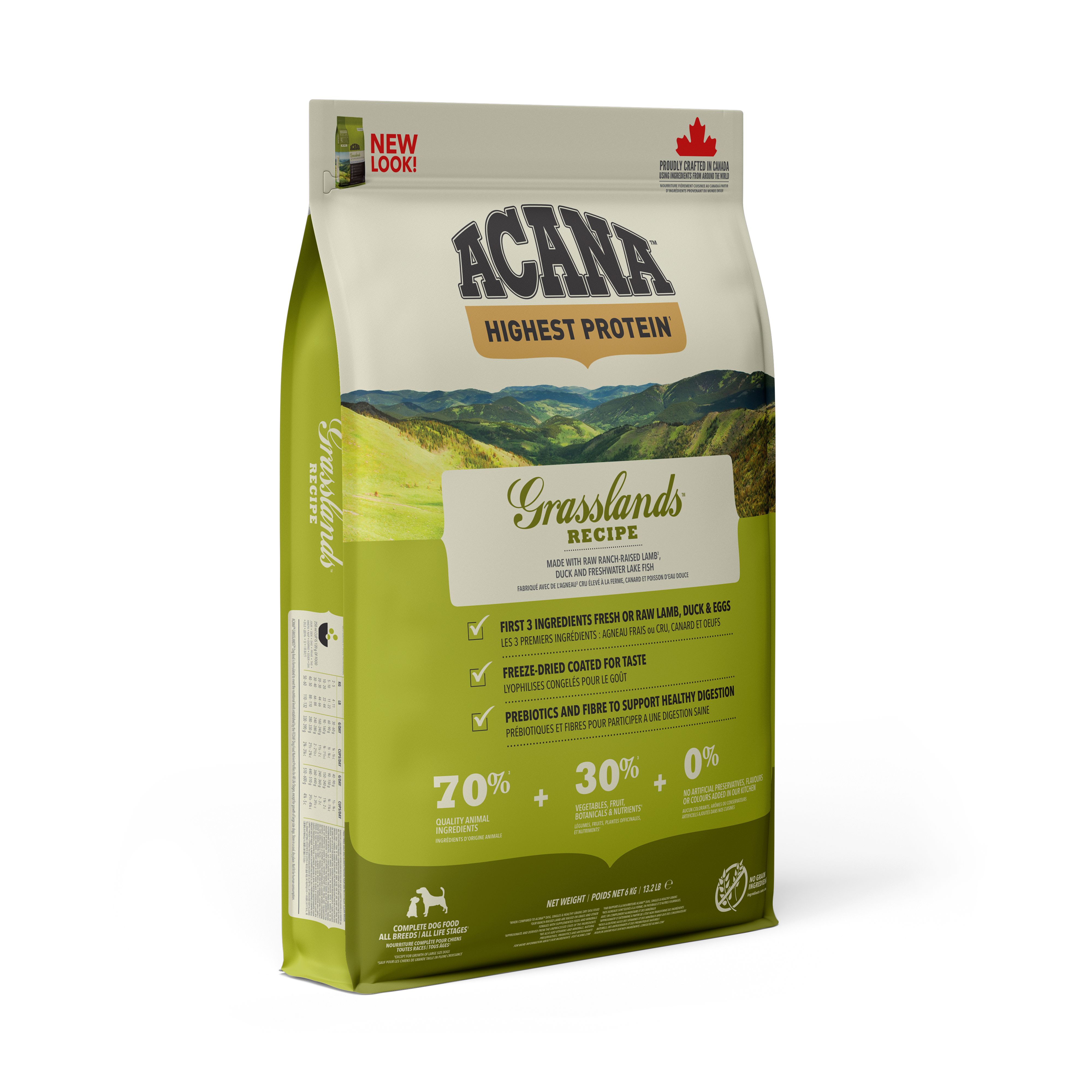 Grasslands Recipe Torrfoder för hund 6kg