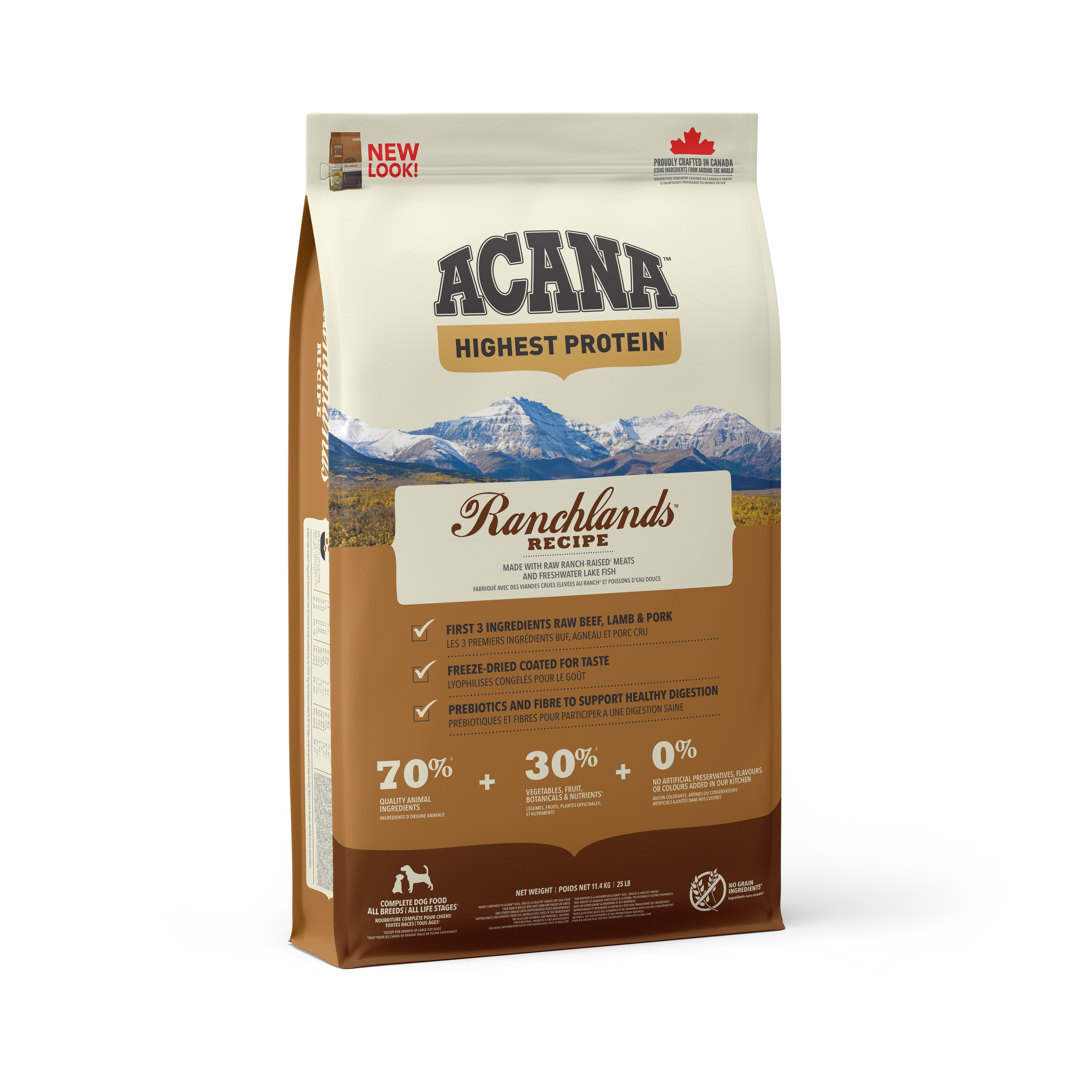 Ranchlands Recipe Torrfoder f&ouml;r hund 11,4kg