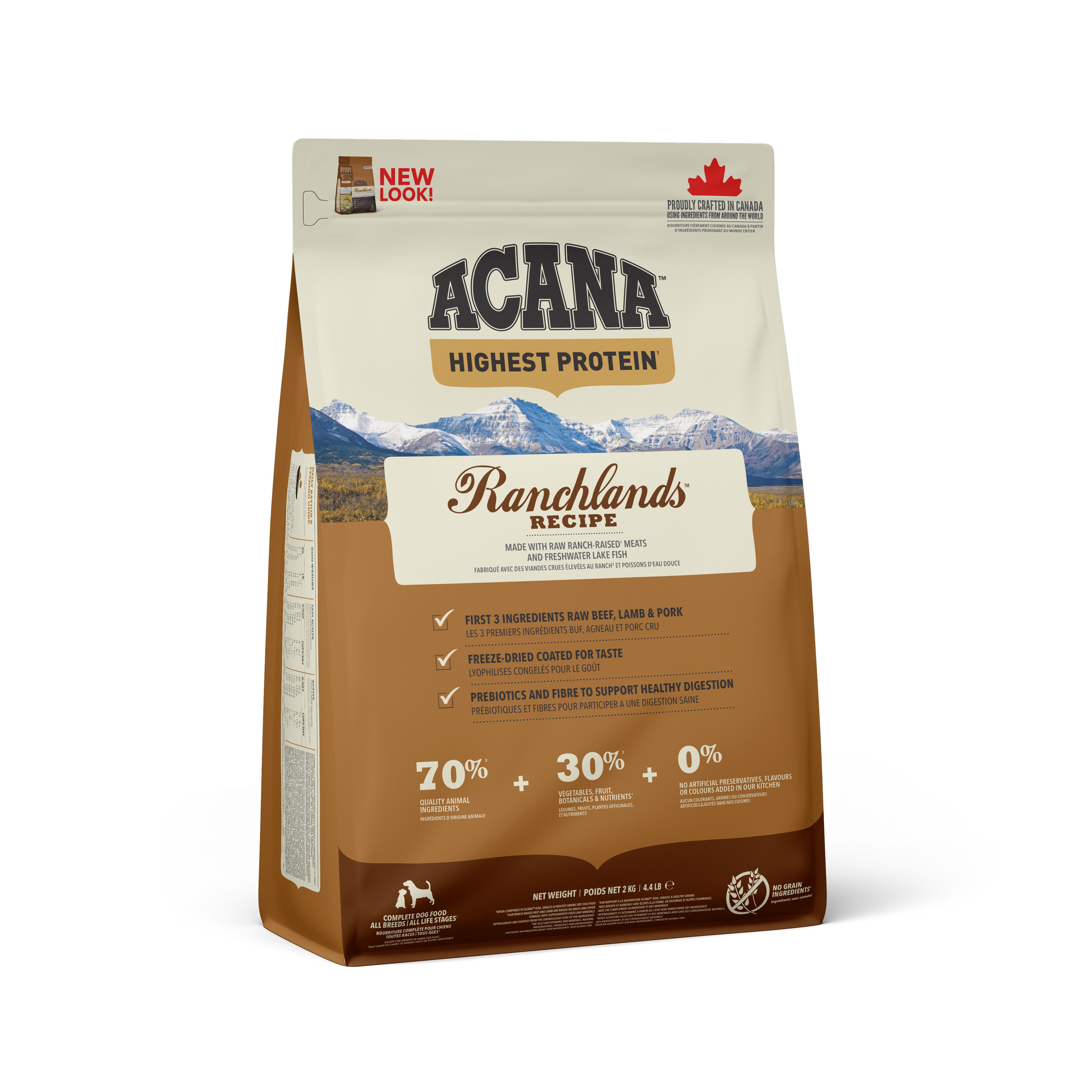 Ranchlands Recipe Torrfoder för hund 2kg