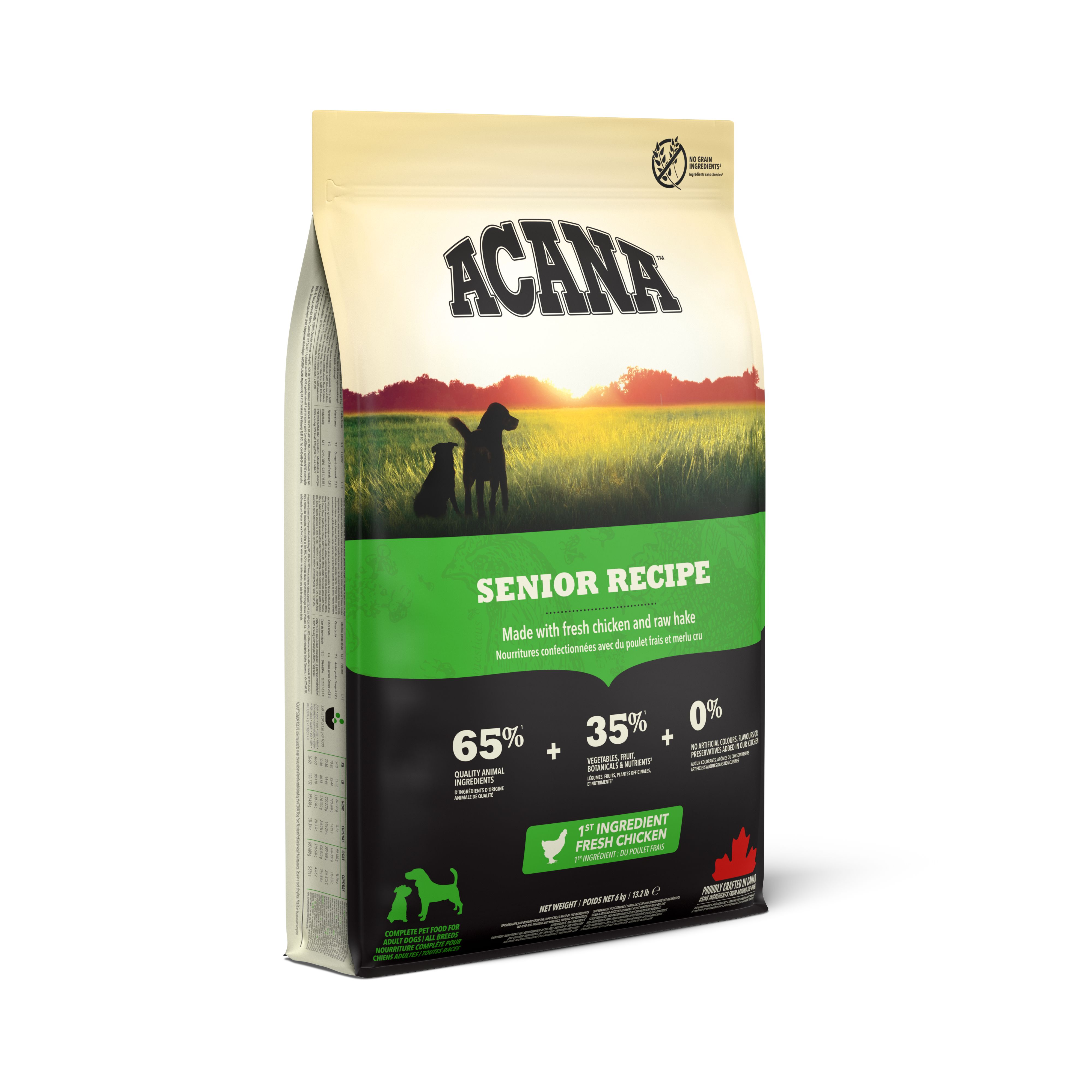 Senior Recipe Torrfoder för hund 6kg