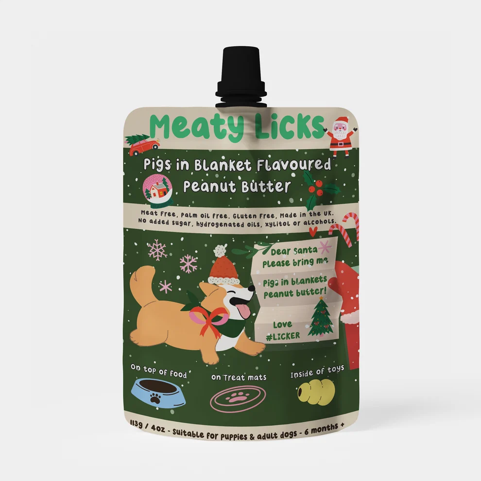 Pigs in Blanket Peanut Butter Pouch 113g