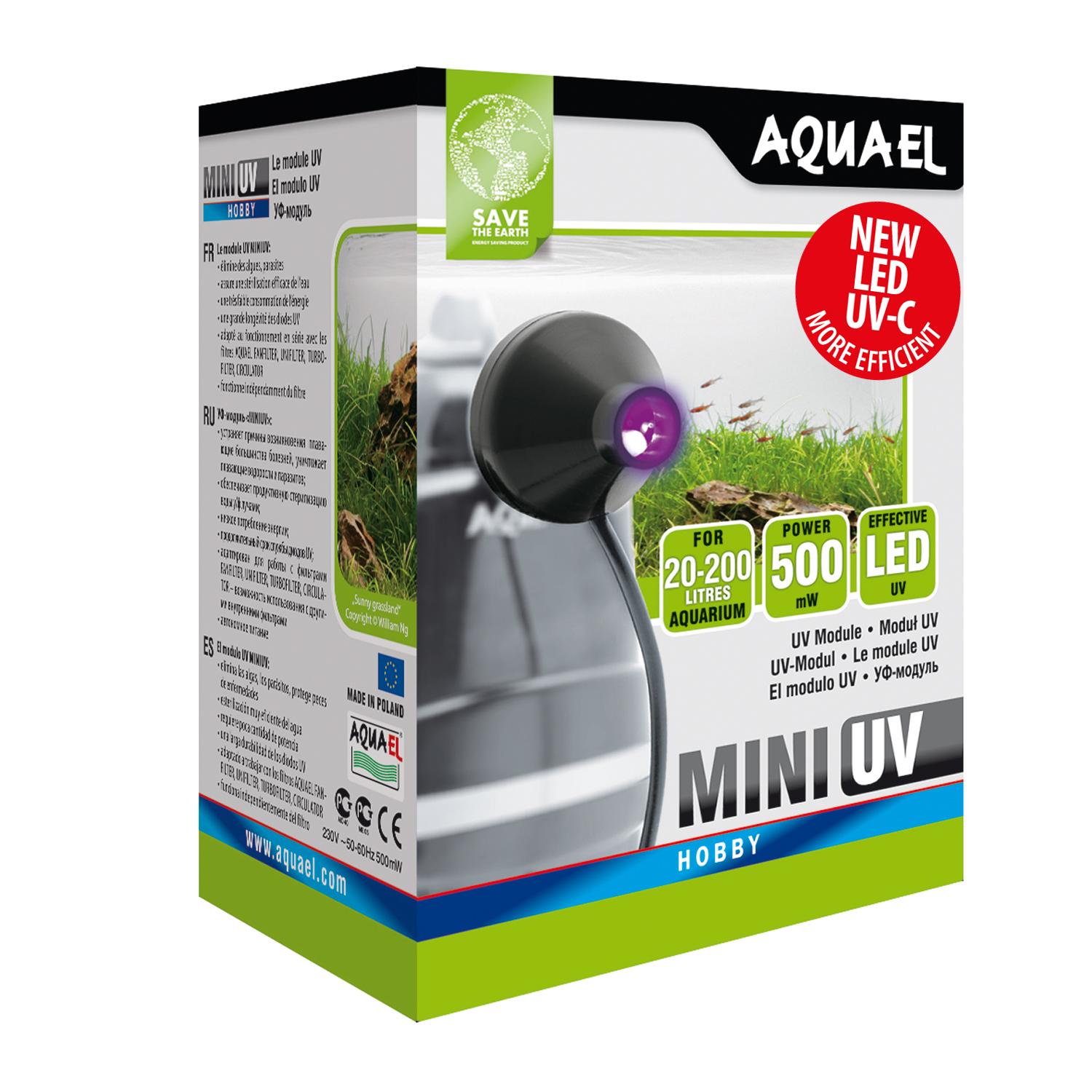 Lampa Mini UVC LED