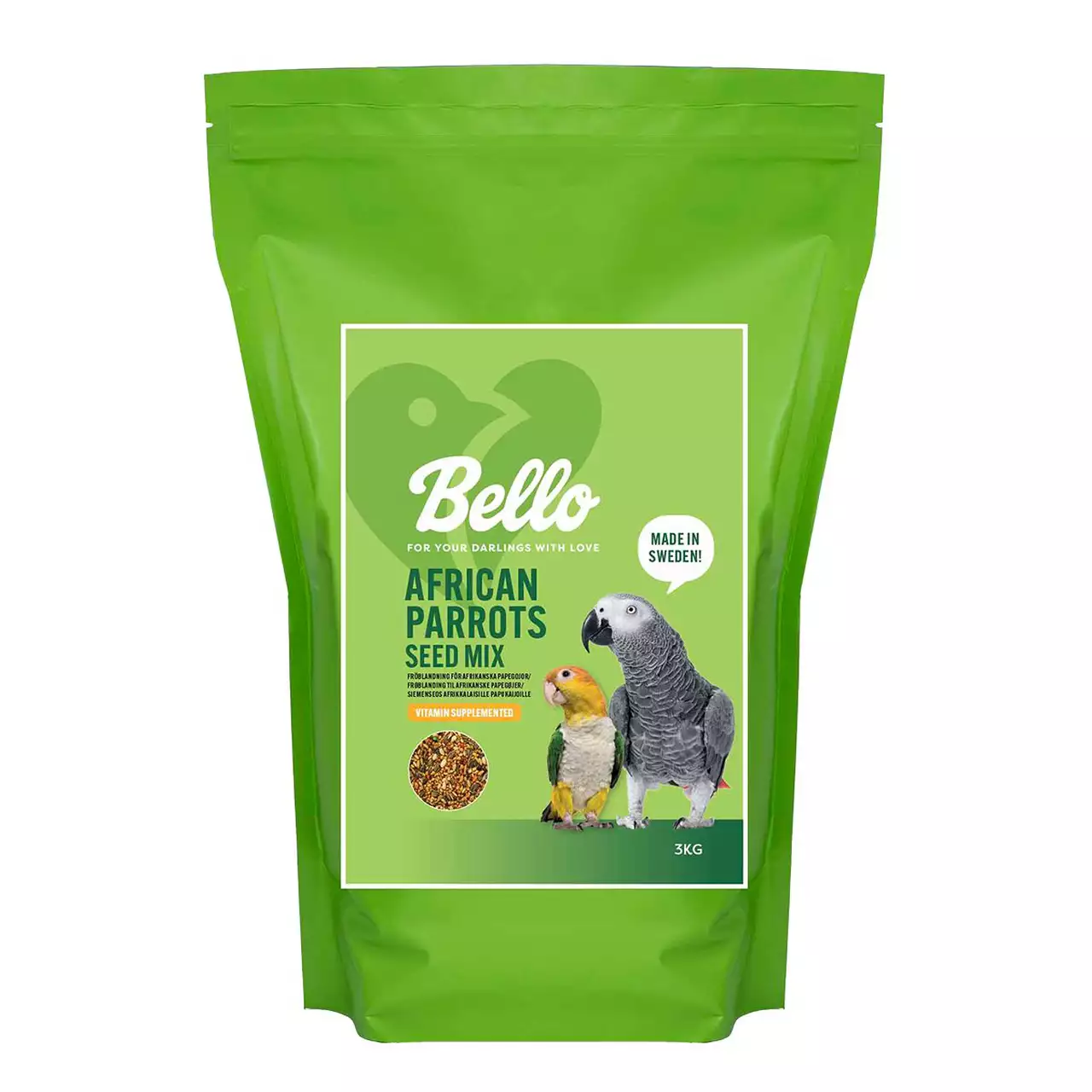 African Parrot Seed Mix 3kg