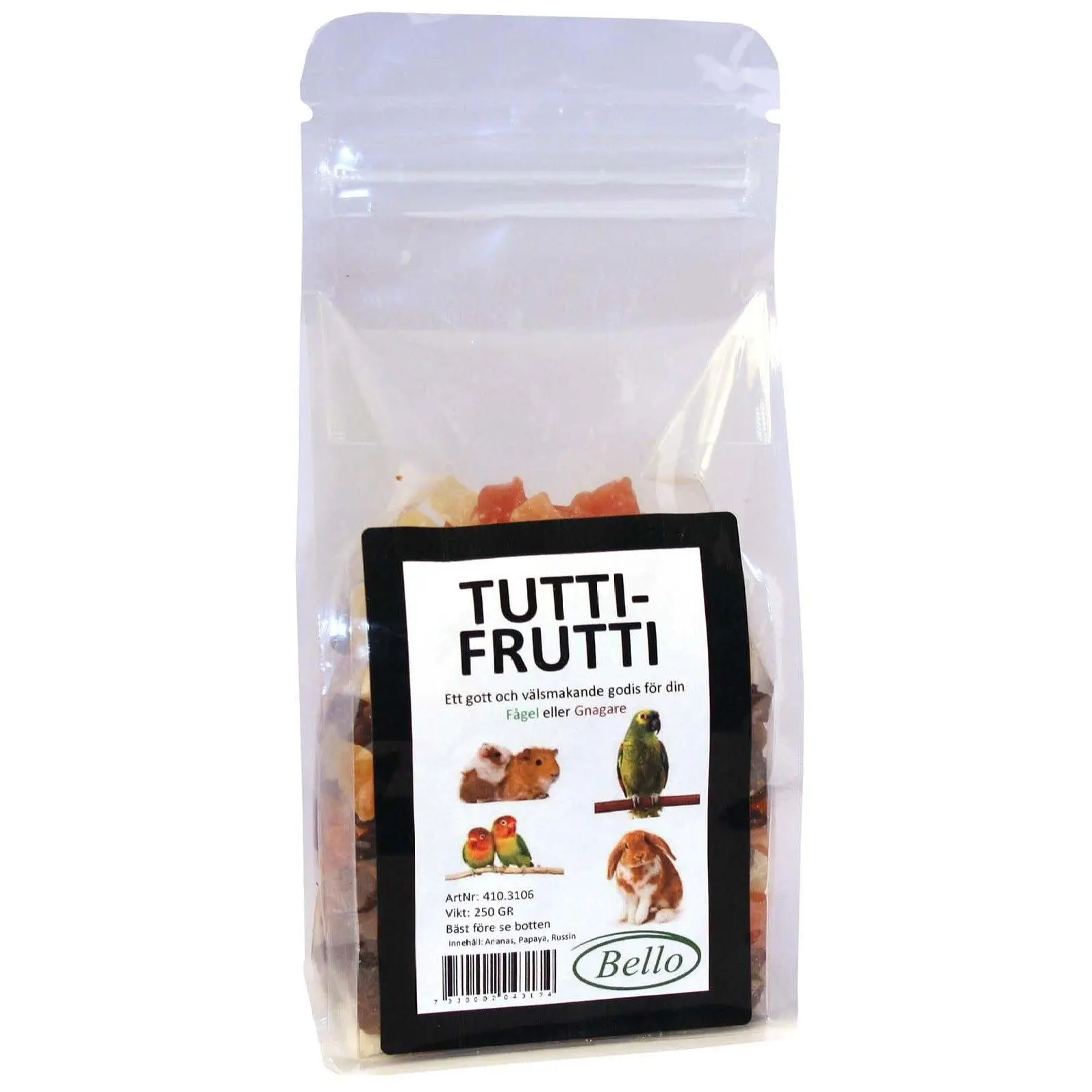TuttiFruttigodis 250g