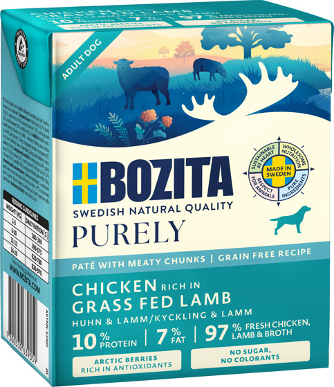 Purely Dog Paté Lamb Våtfoder 370g
