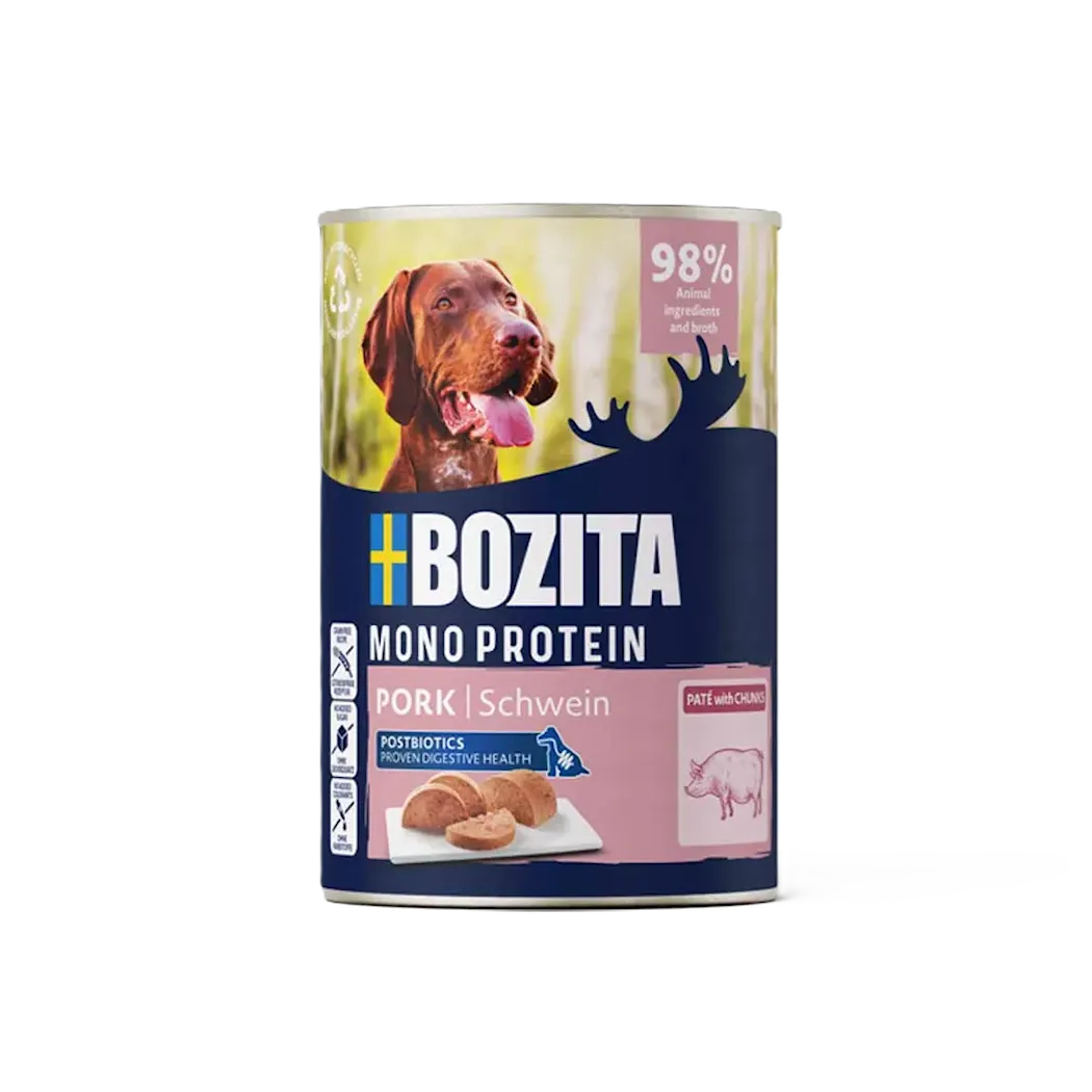 Dog Pate Pork V&aring;tfoder f&ouml;r hund 400g