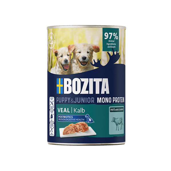 Dog Pate Puppy Veal V&aring;tfoder f&ouml;r hund 400g