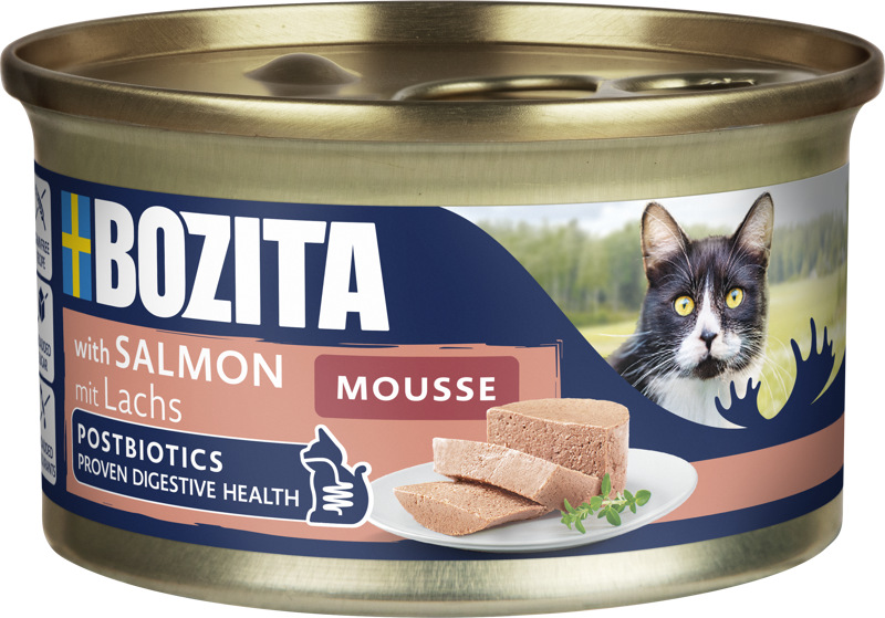 Mousse MSC Salmon V&aring;tfoder f&ouml;r katt 85g