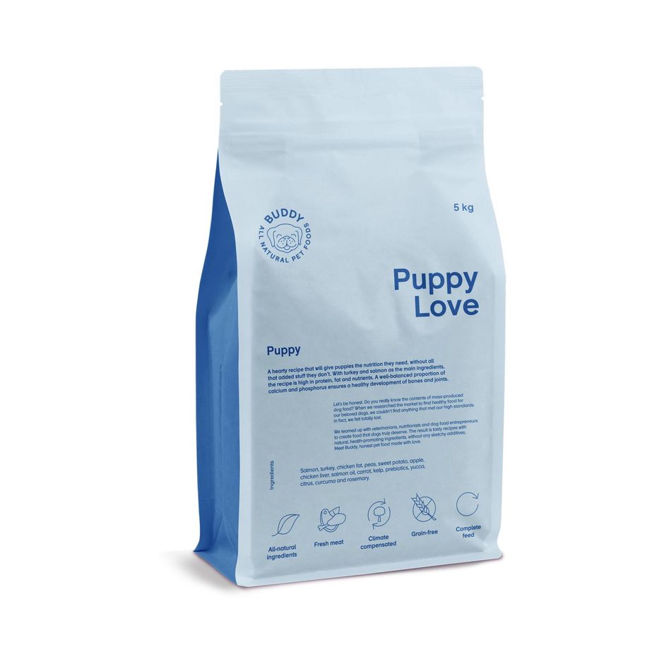 Puppy Love Valpfoder 5kg