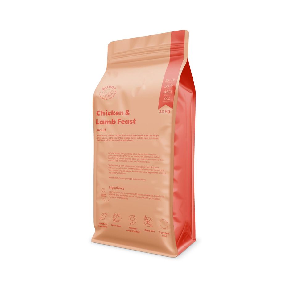 Chicken & Lamb Feast Hundfoder 12kg