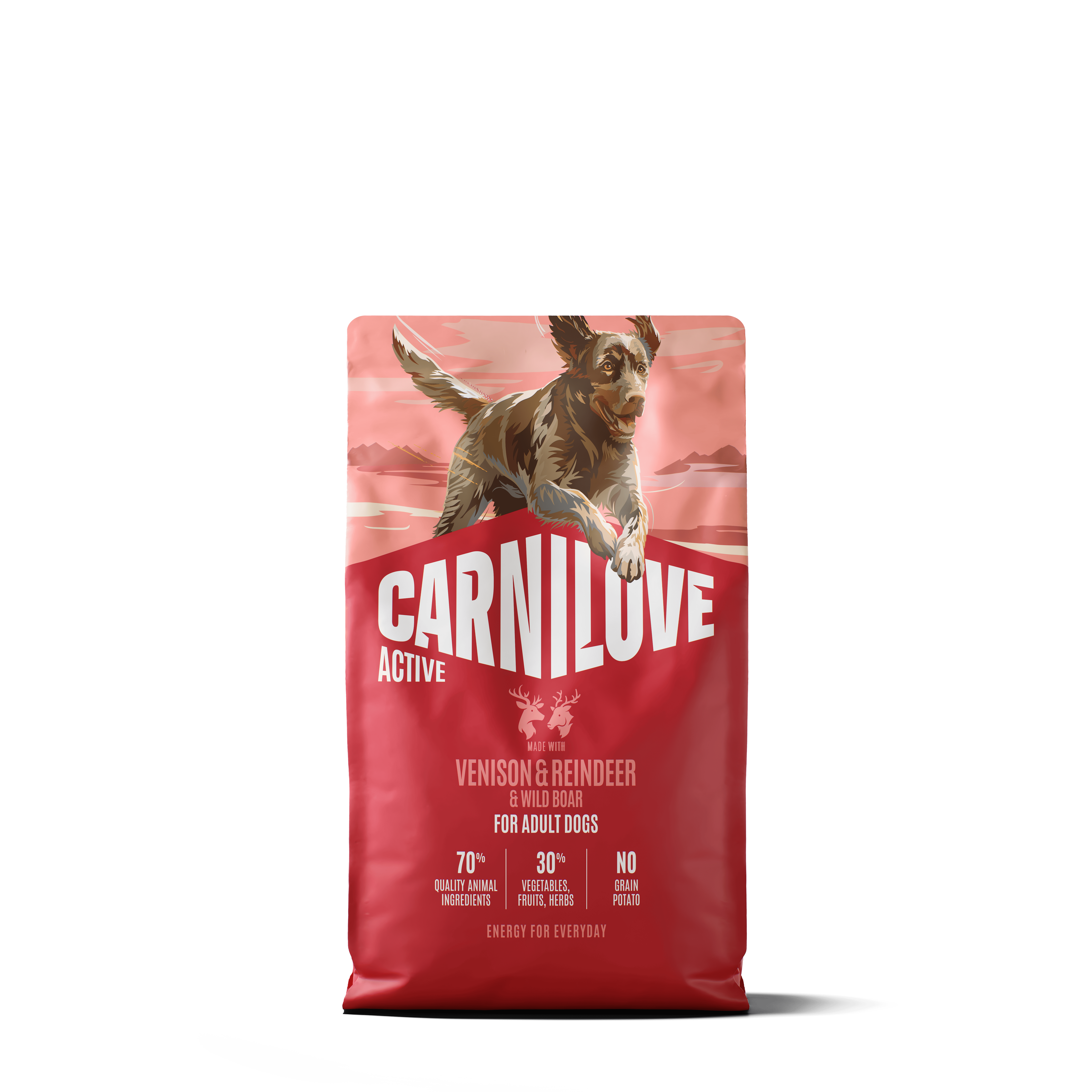 Active Dog Venison, Reindeer & WBoar Adult 4kg