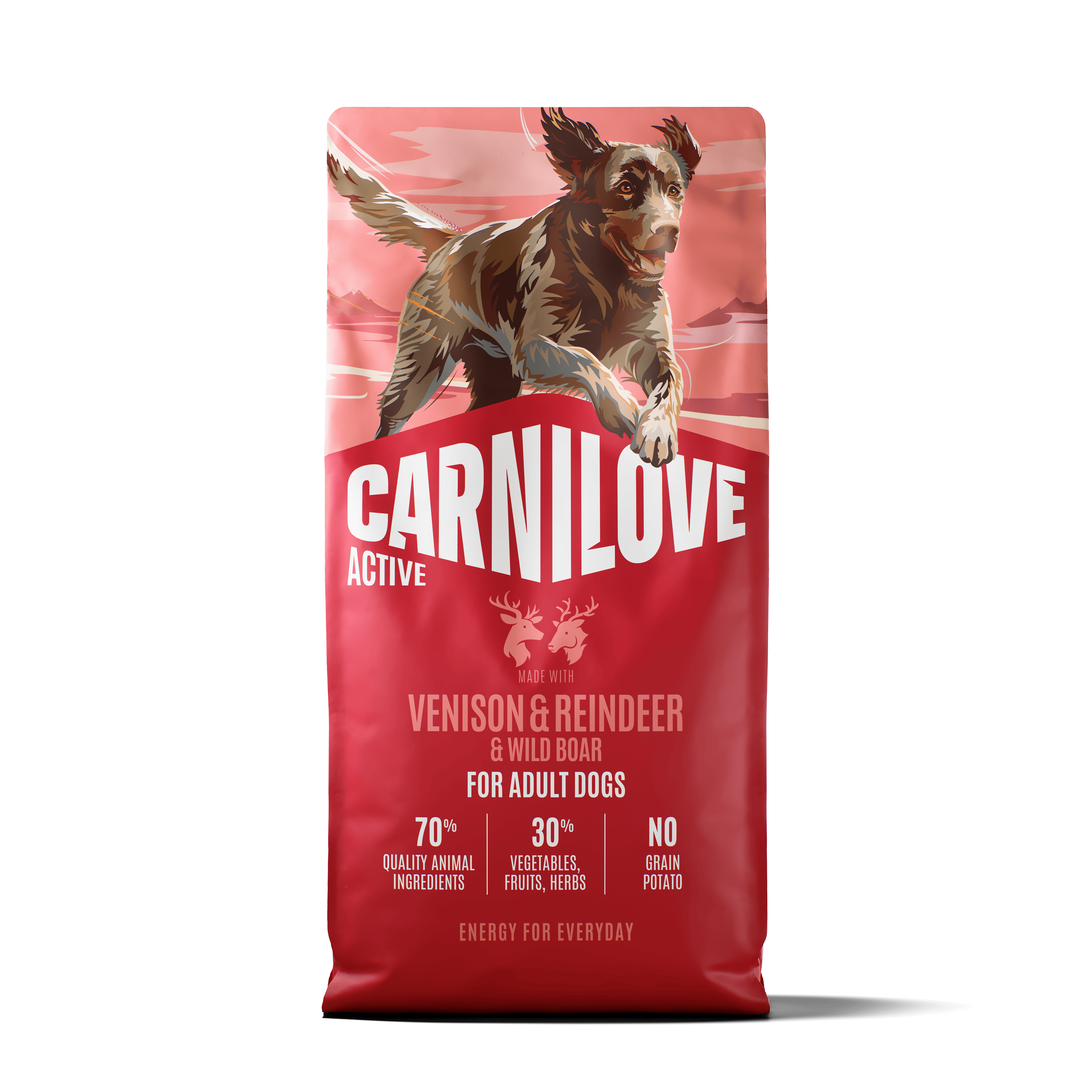 Active Dog Venison, Reindeer & WBoar Adult 12kg