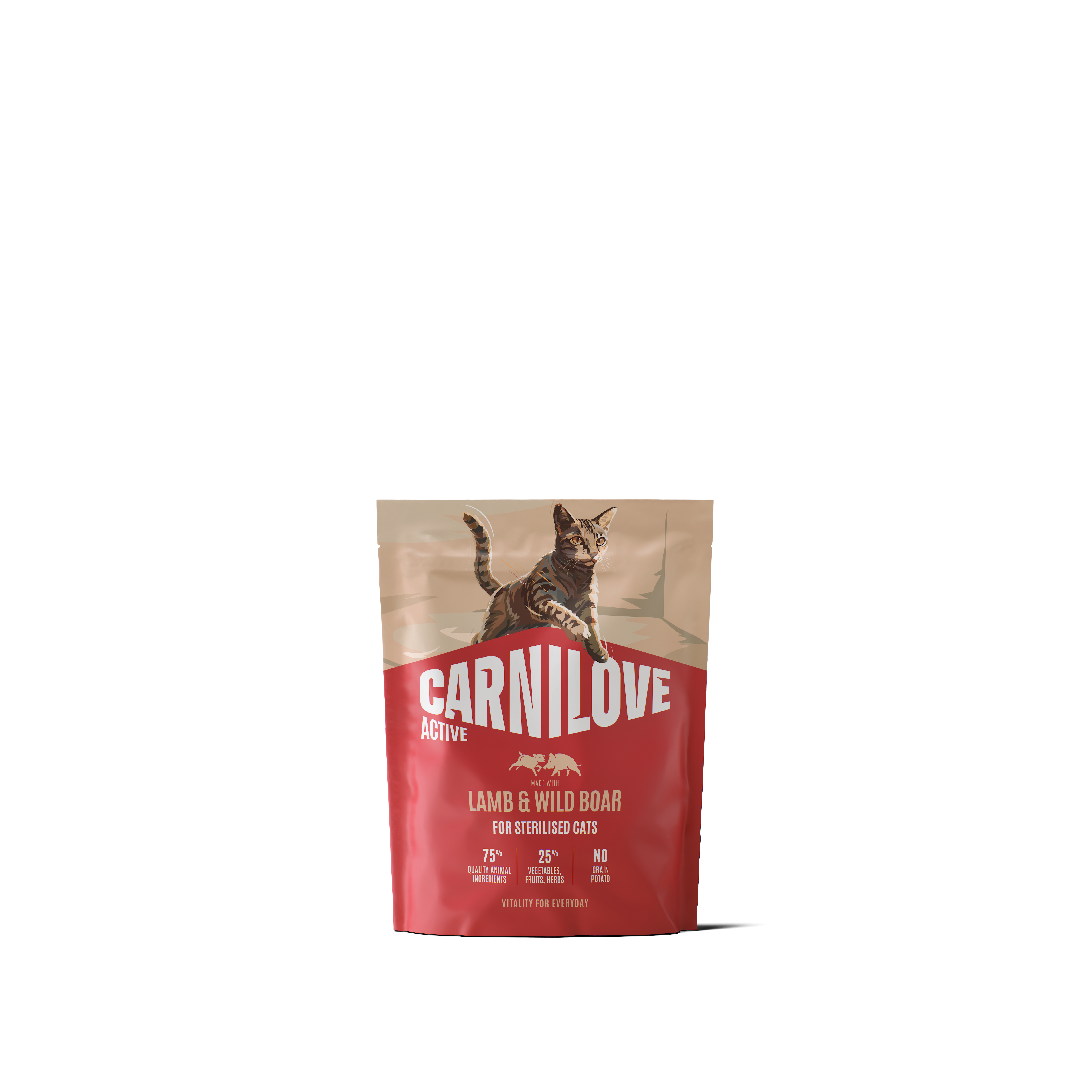 Active Cat Lamb & Wild Boar Sterilised Adult 400g