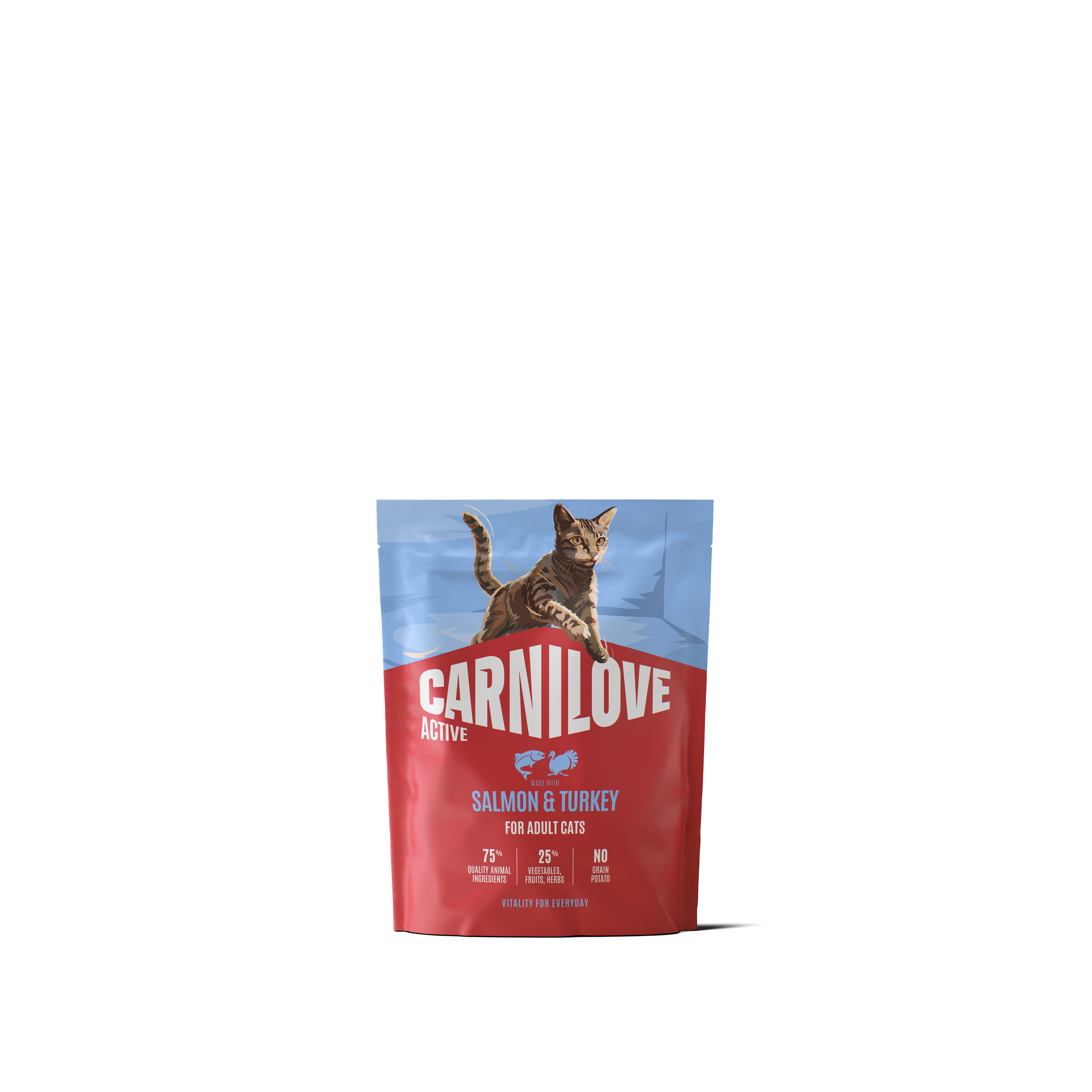 Active Cat Salmon & Turkey Sterilised Adult 400g