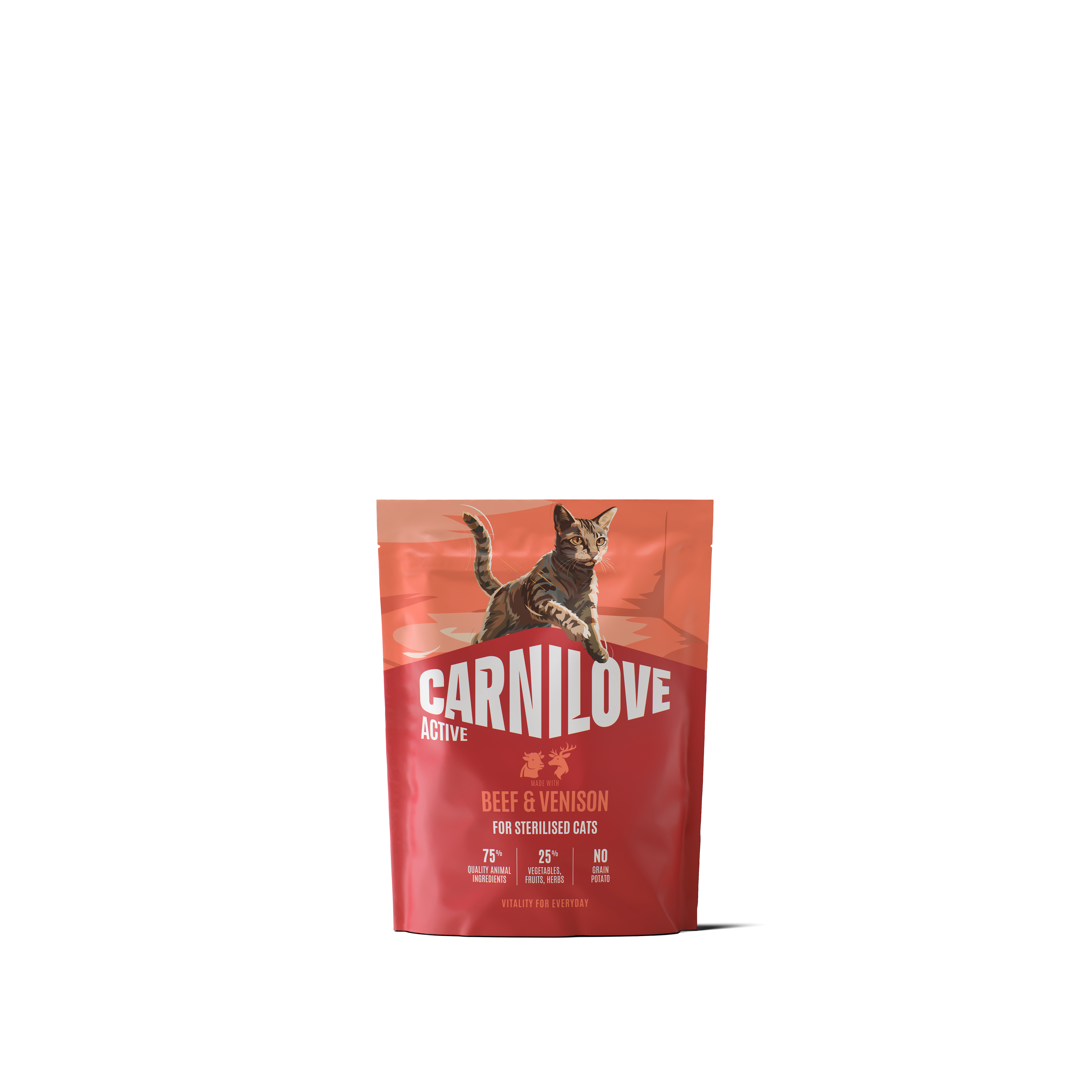 Active Cat Beef & Venison Sterilised Adult 400g