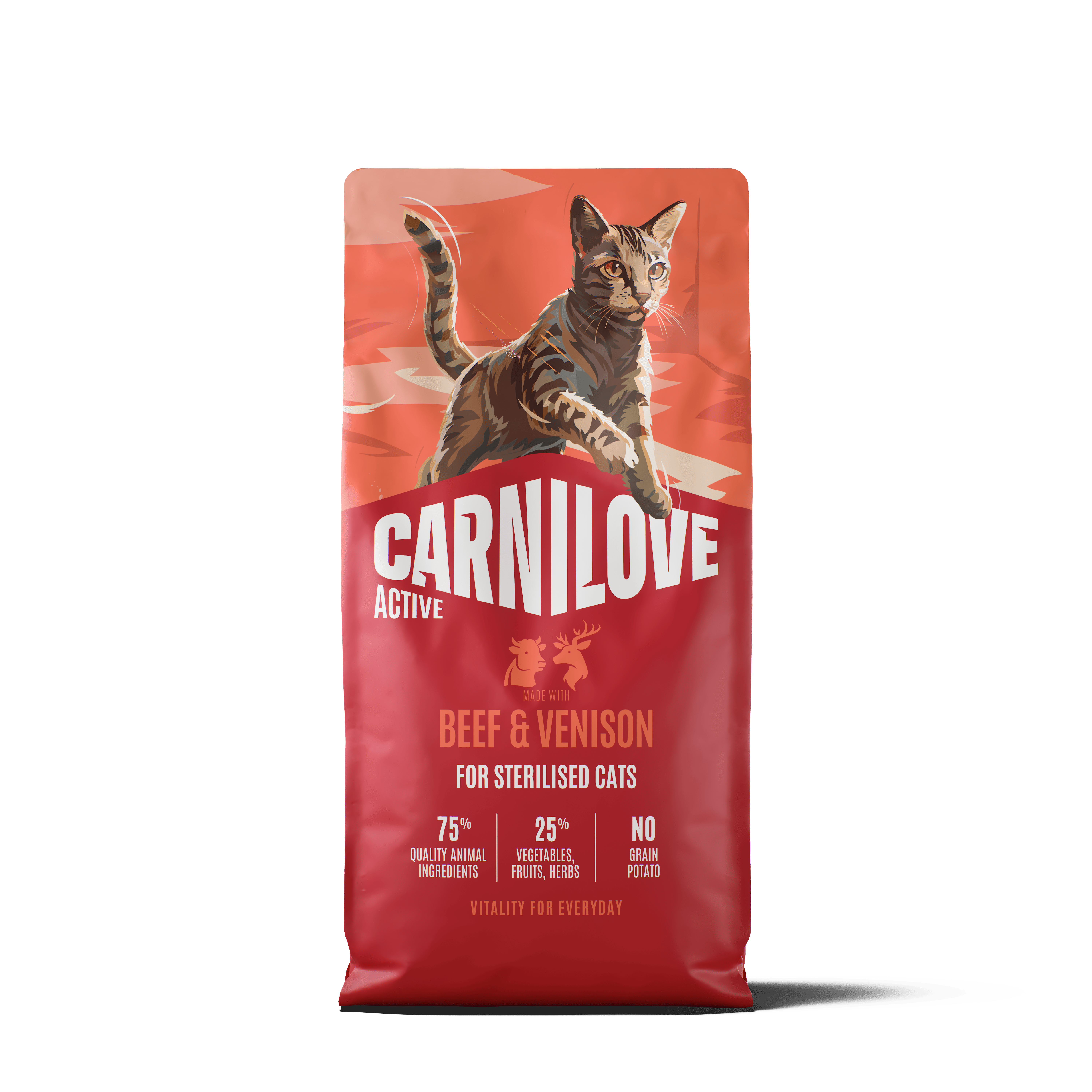 Active Cat Beef & Venison Sterilised Adult 6kg