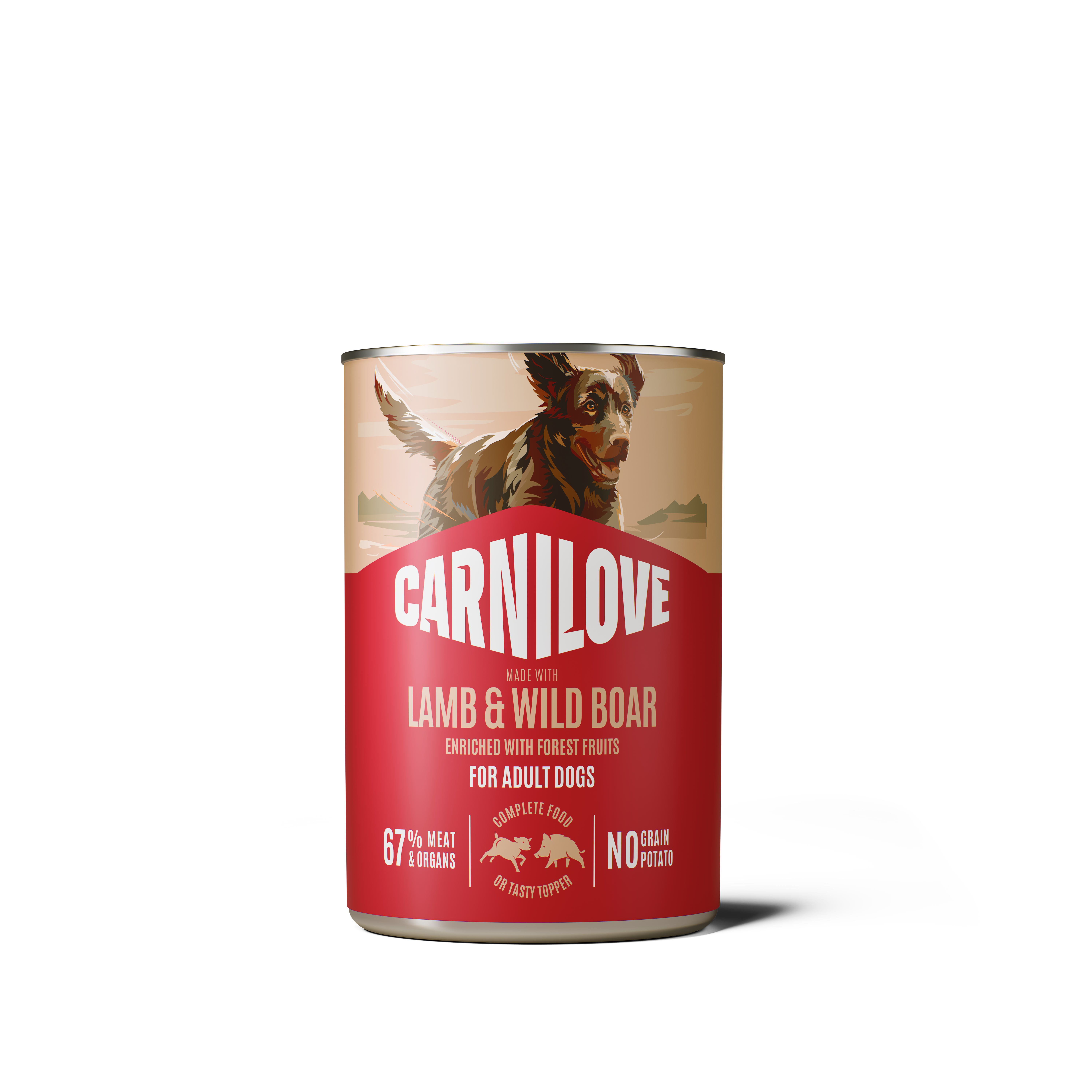 Carnilove Dog Can Paté Lamb & Wild Boar - 400 g