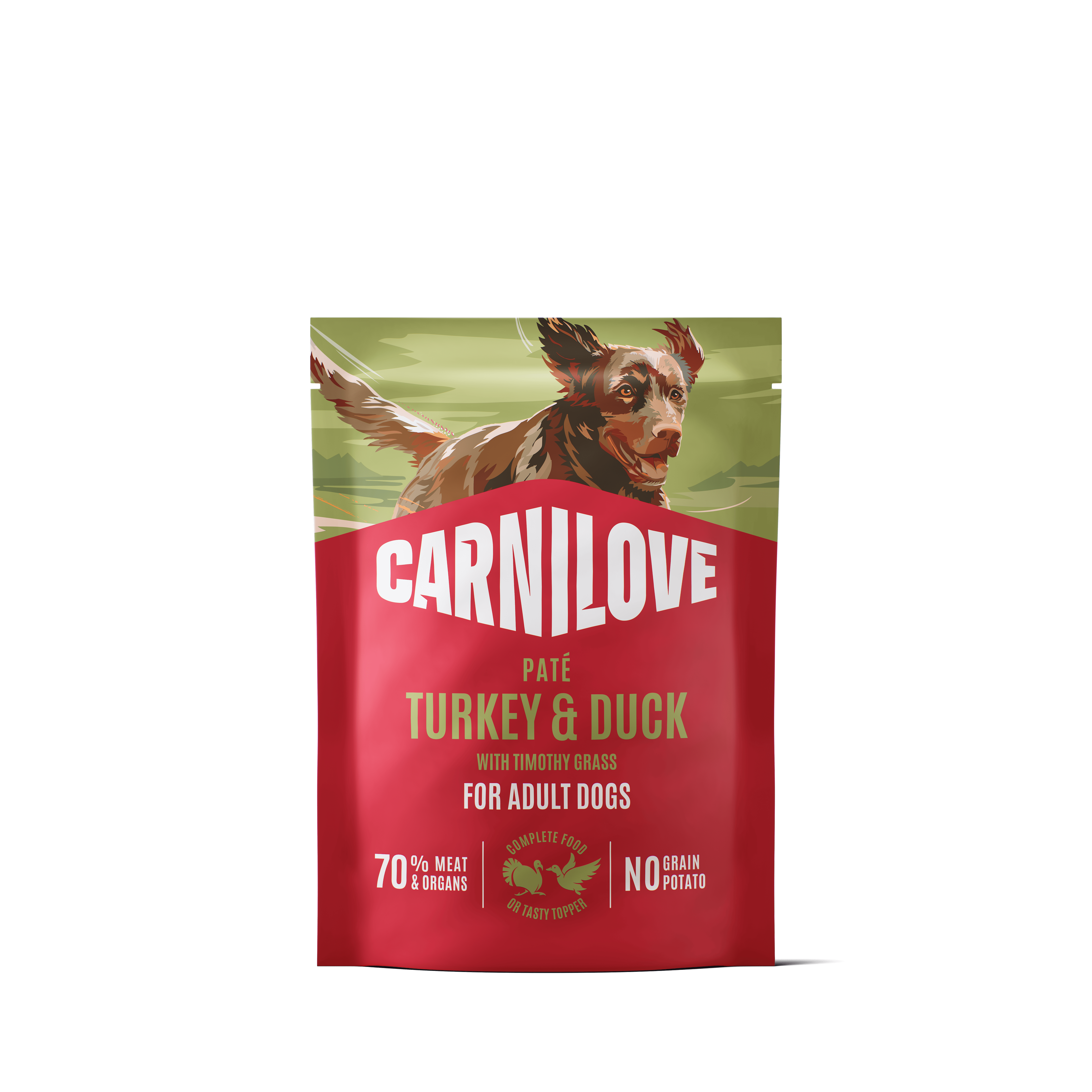 Dog Pouch Paté Turkey & Duck 300g