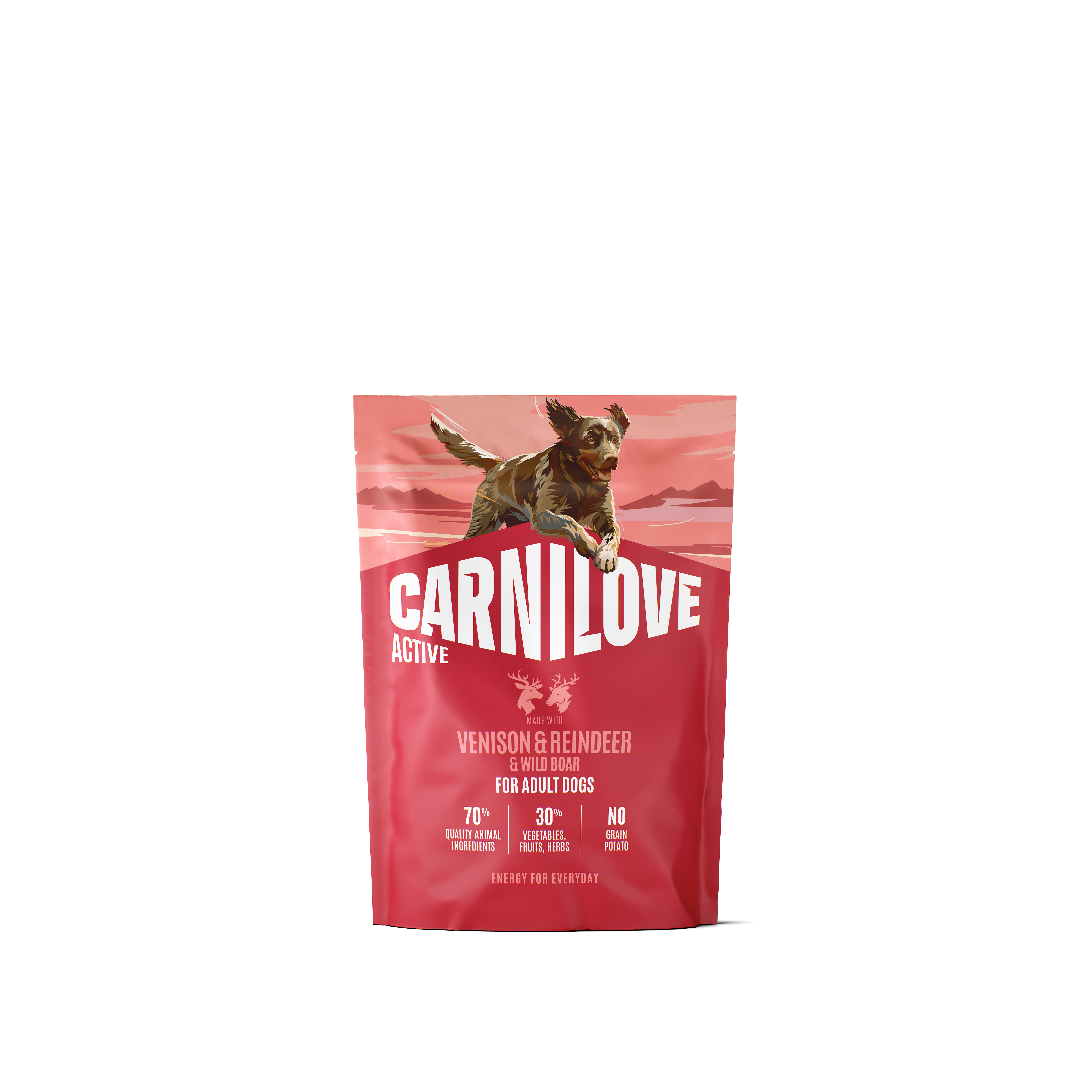 Active Dog Venison, Reindeer &amp; WBoar Adult 1,5kg