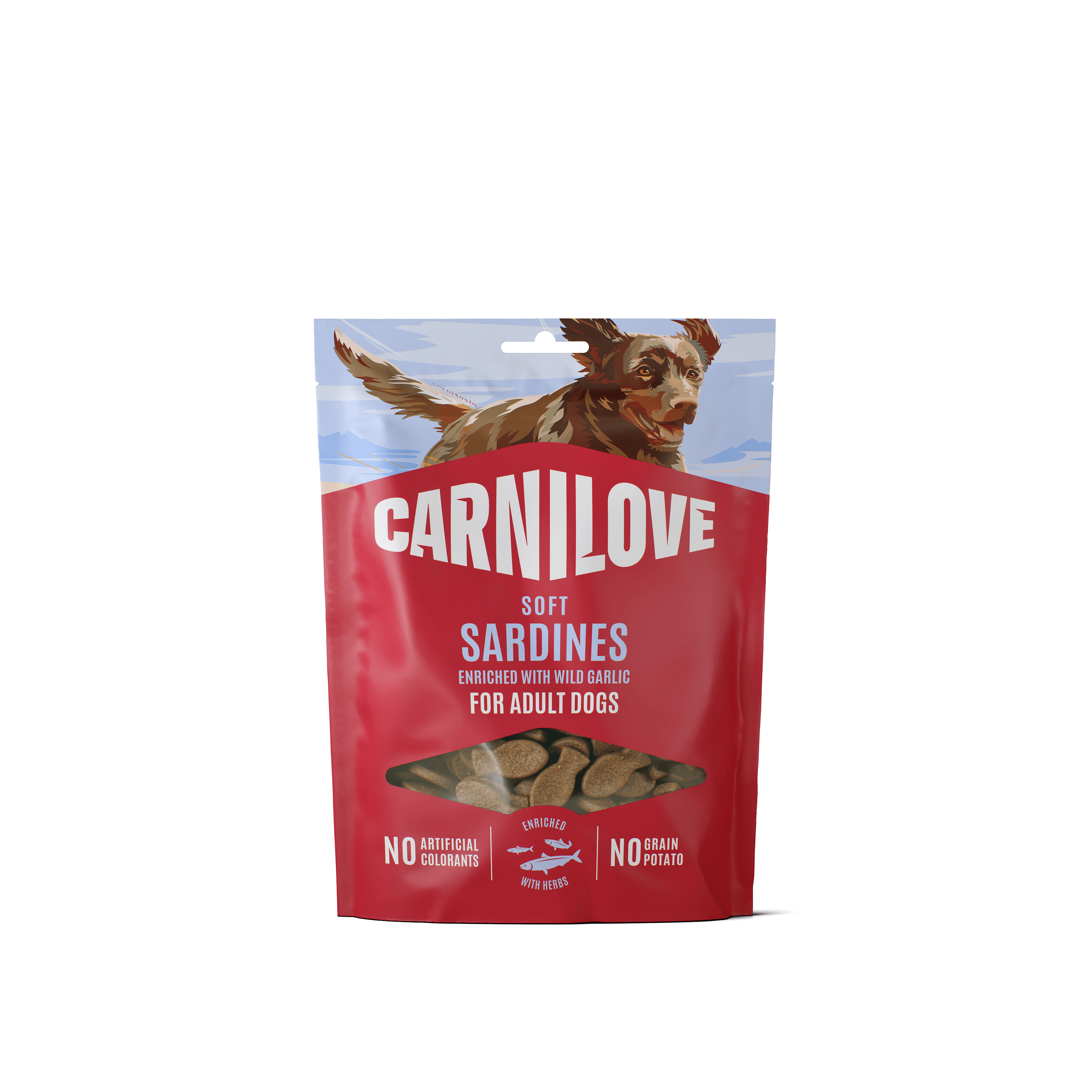 Dog Soft Snack Sardines with Wild Garlic 200g