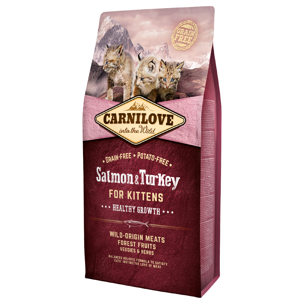 Salmon &amp; Turkey Healthy Growth Kitten Kattmat 6kg