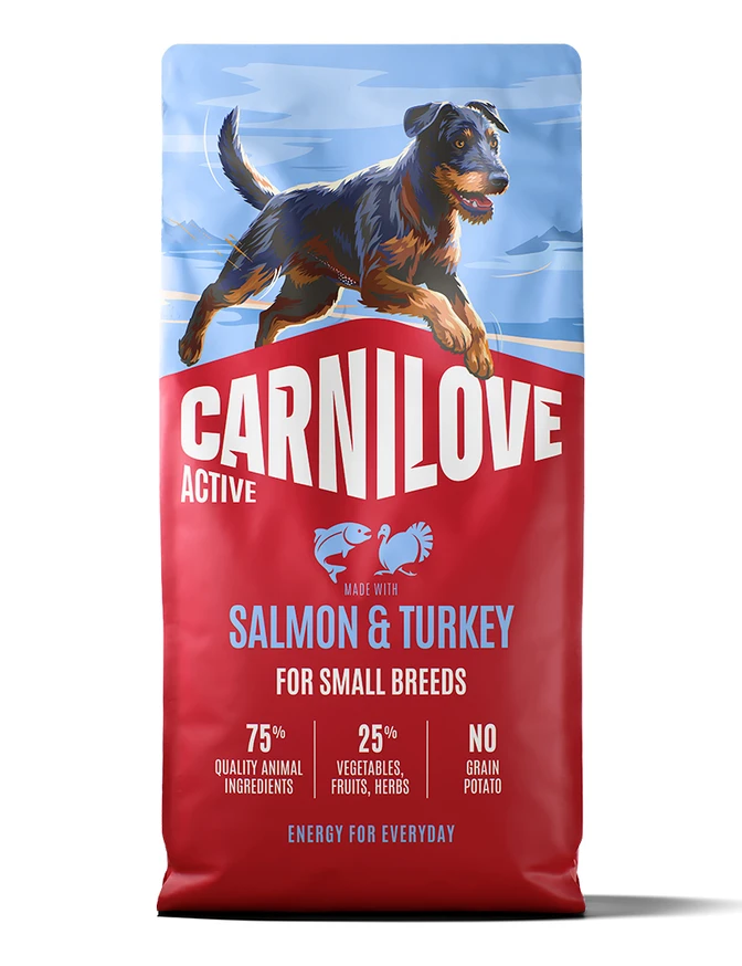 Active Dog Salmon&amp;Turkey Adult Small Breeds 1,5kg
