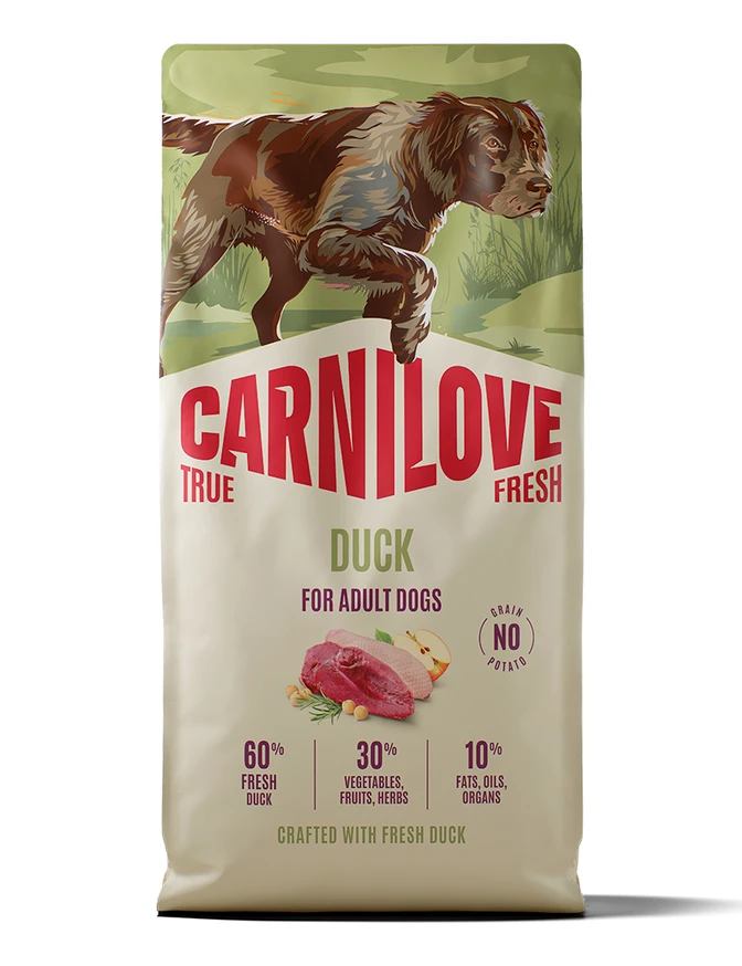 True Fresh Duck Adult All Breed Torrfoder för Hund - 1,5 kg