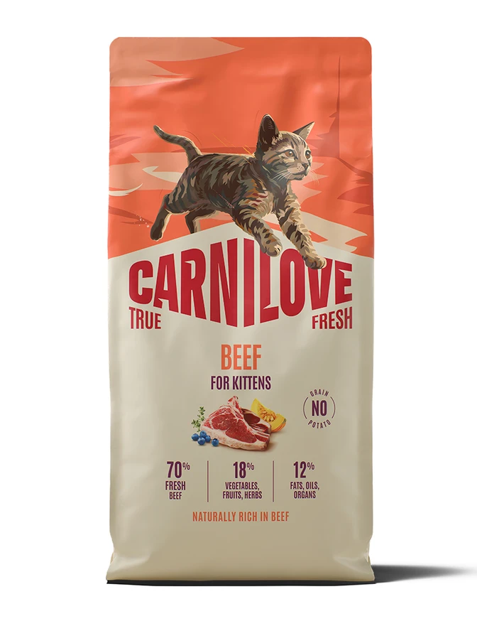 True Fresh Cat Beef for Kittens 400g