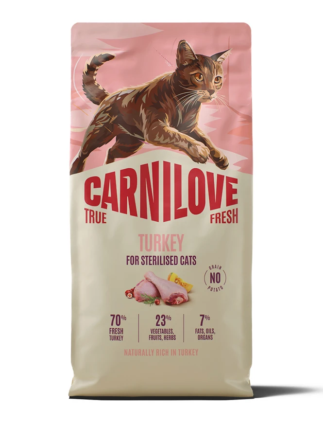True Fresh Cat Turkey Ster. Adult All Breeds 400g