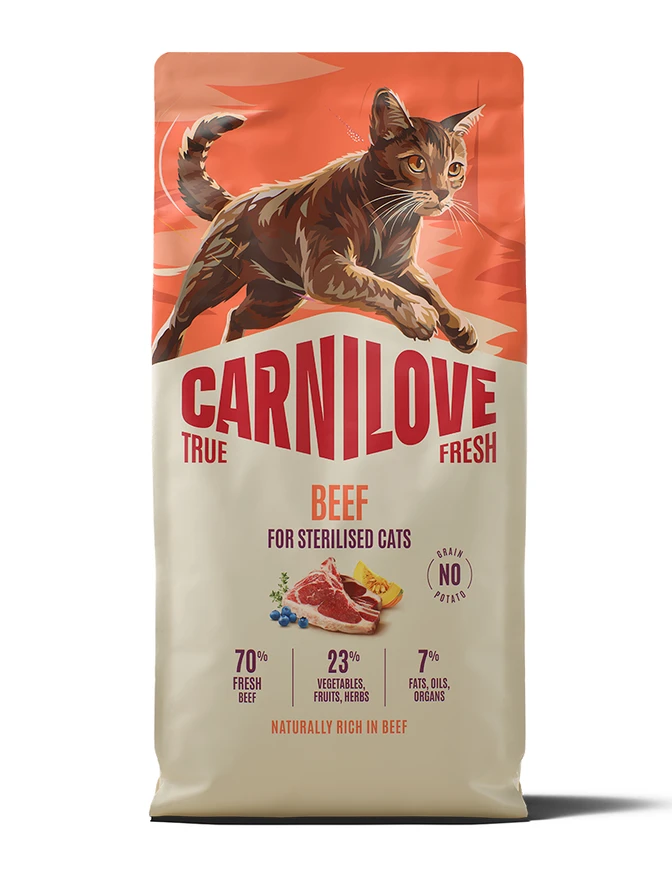 True Fresh Cat Beef Ster. Adult All Breeds 400g