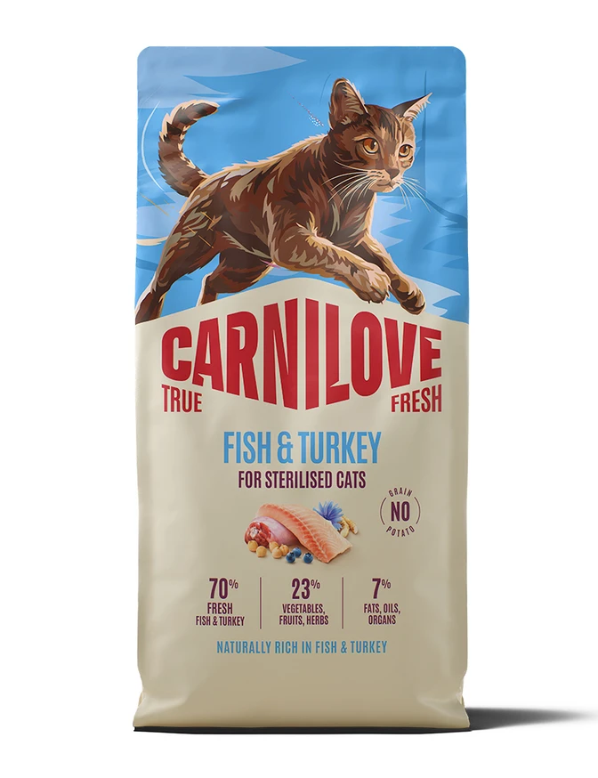 TF Cat Fish &amp; Turkey Ster. Adult All Breeds 400g