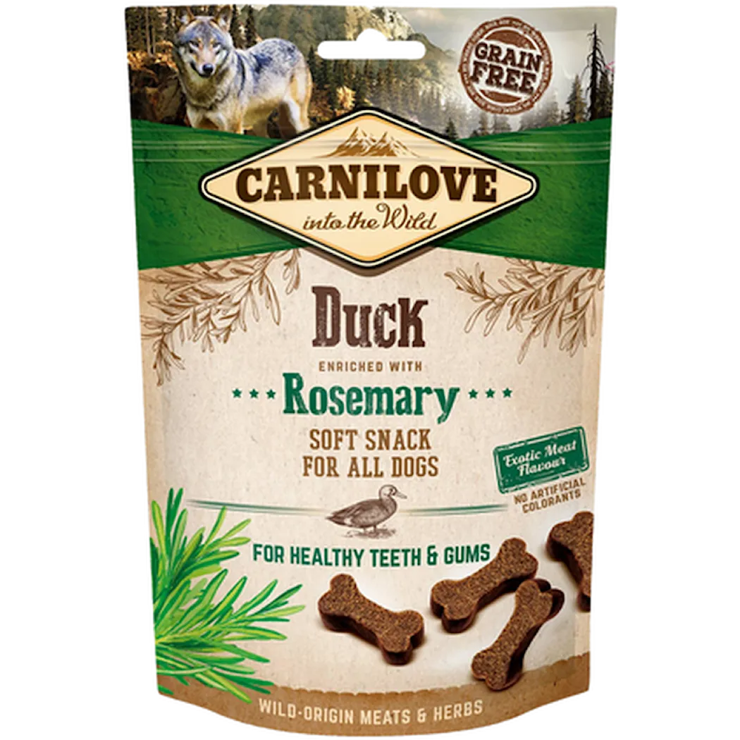 Soft Snack Duck &amp; Rosemary Hundgodis 200g