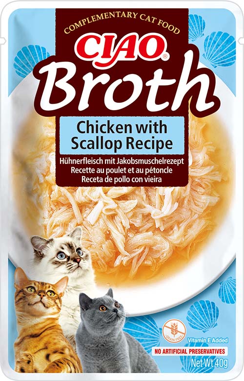 Broth Chicken with Scallop Recipe Våtfoder