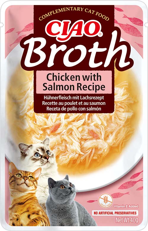 Broth Chicken with Salmon Recipe Våtfoder