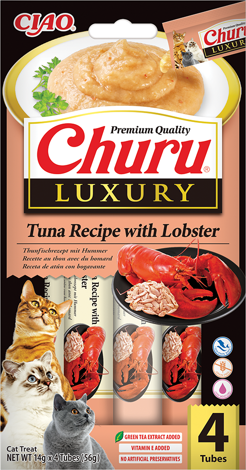 Luxury Tuna with Lobster kattgodis 4x14g