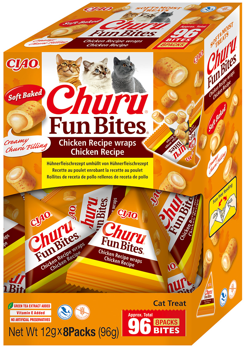 Fun Bites Chicken Recipe kattgodis 8x12g