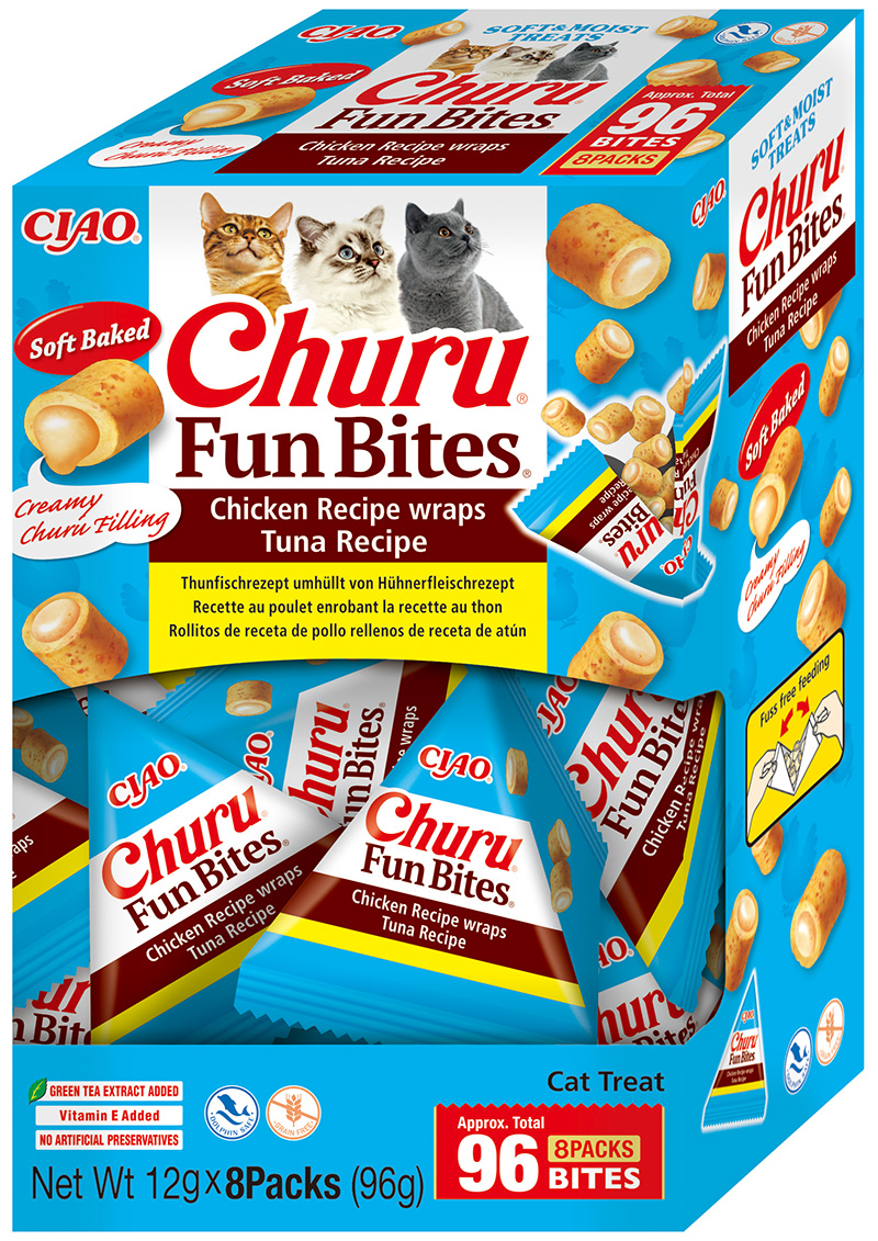Fun Bites Tuna Recipe kattgodis 8x12g