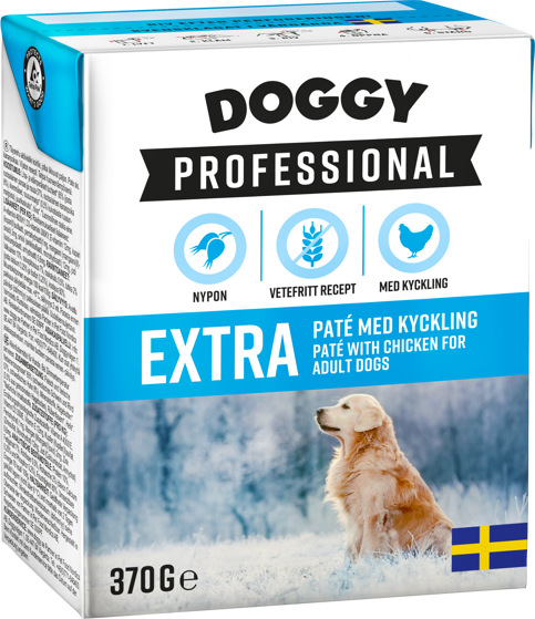Professional Extra V&aring;tfoder f&ouml;r hund 370g
